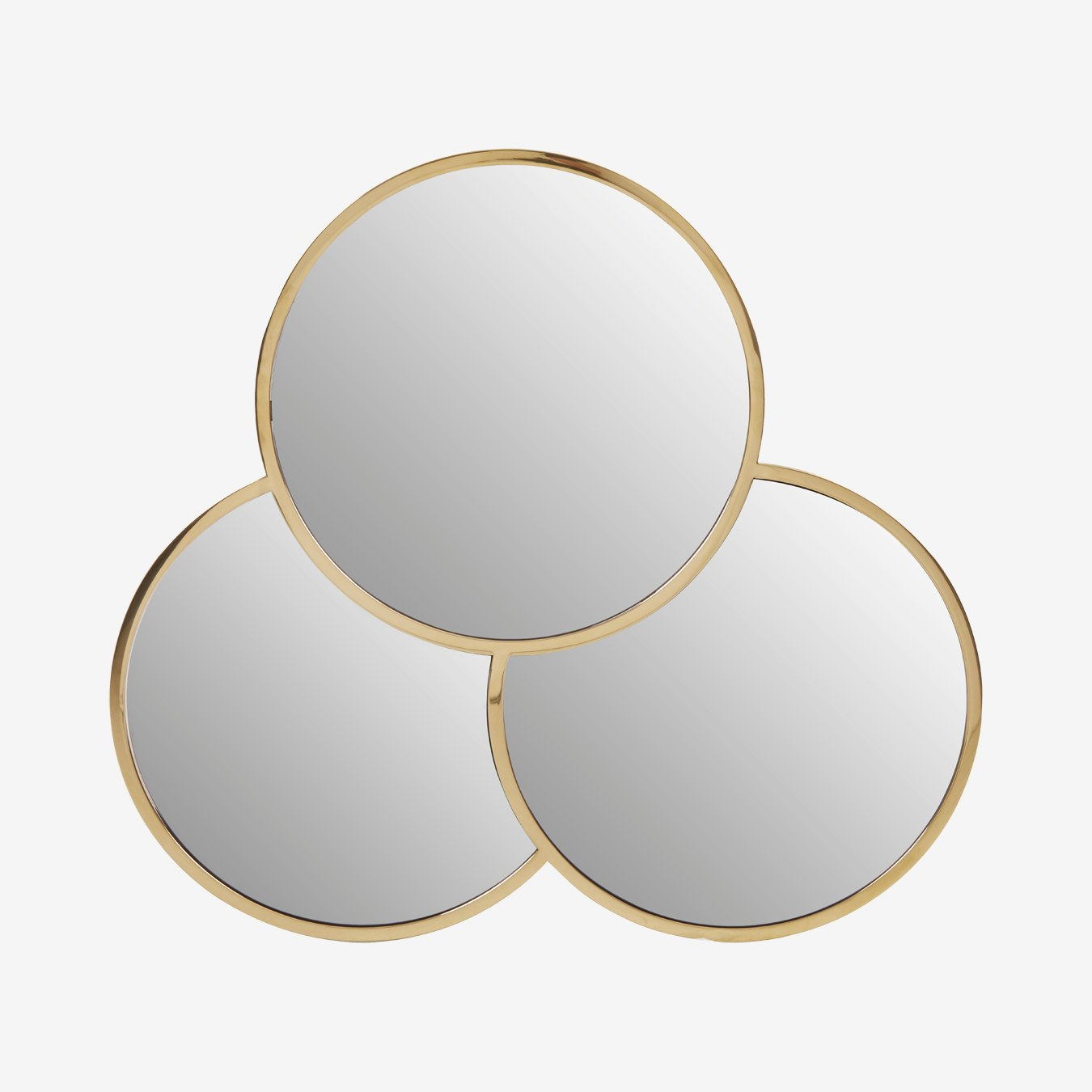 Kovo Wall Mirror - Gold by Fifty Five South