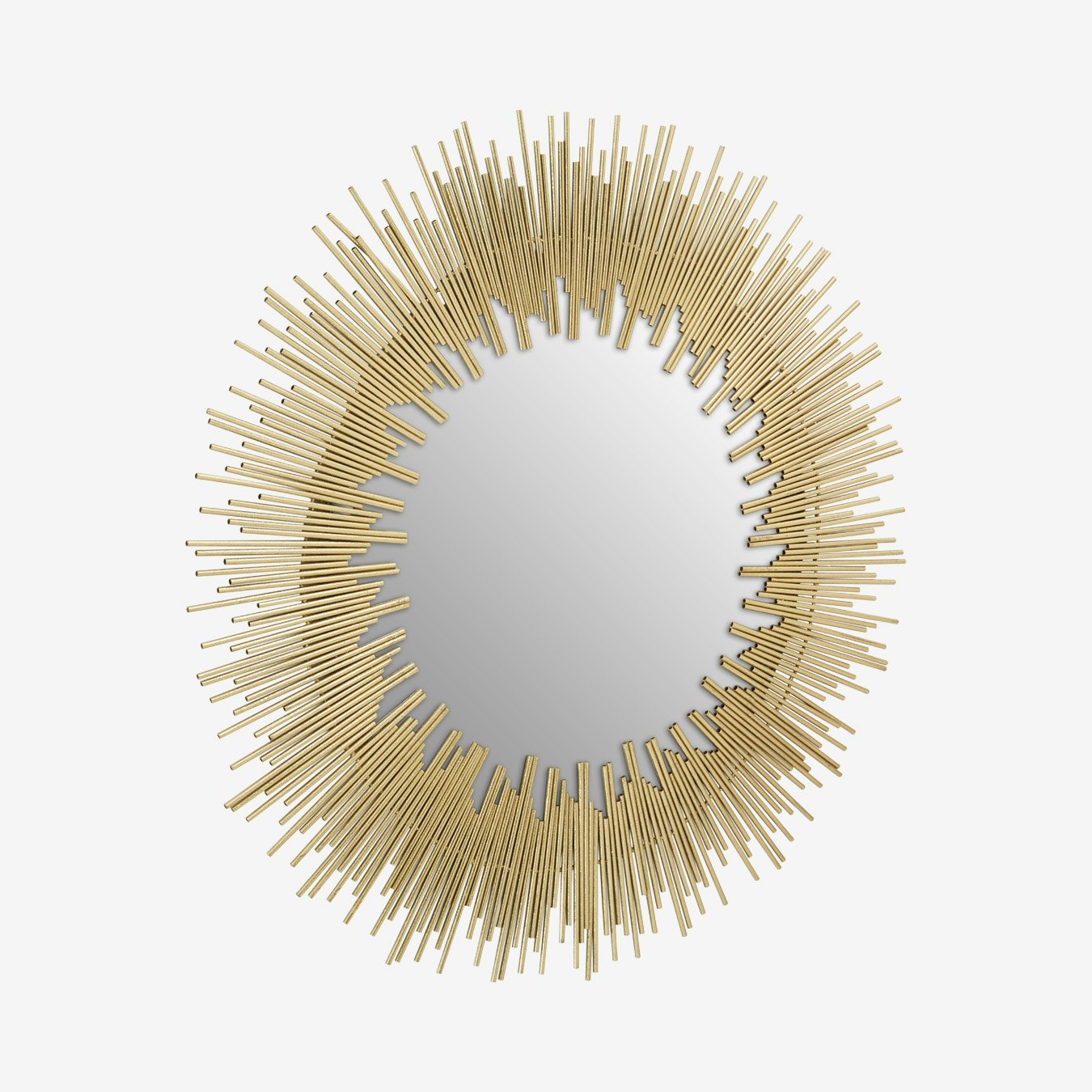 Matera Wall Mirror - Gold by Fifty Five South