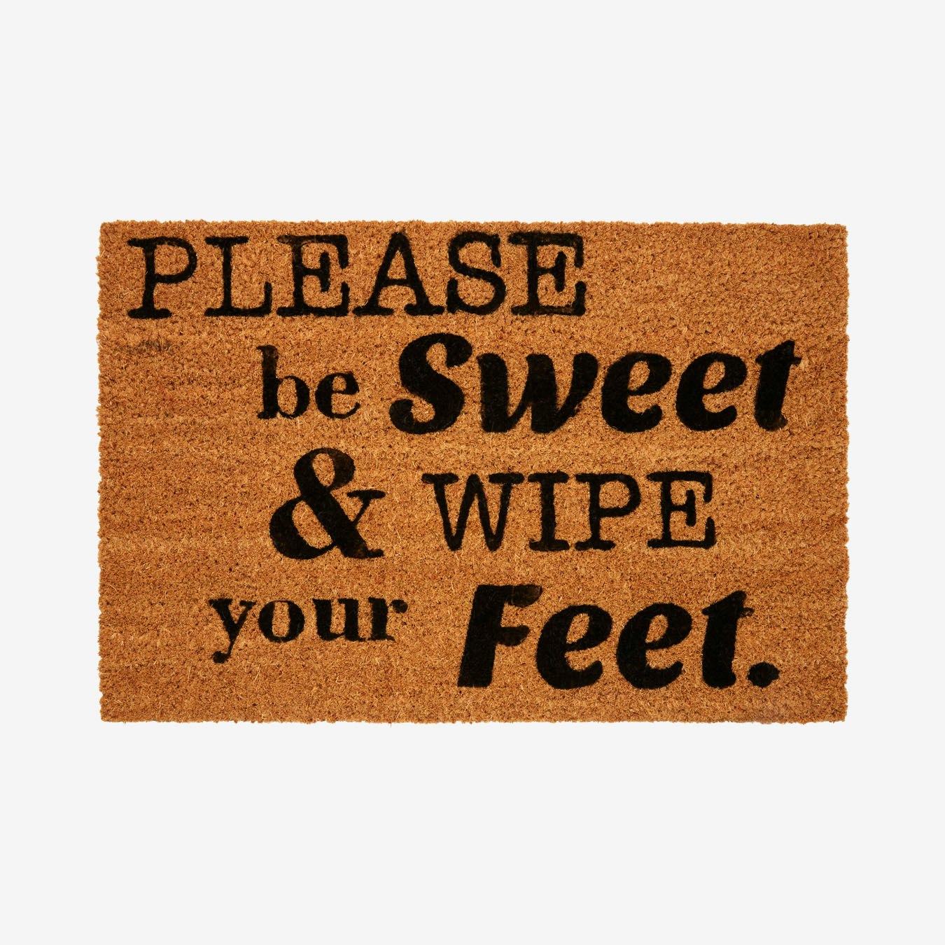 Please Be Sweet Doormat by Fifty Five South
