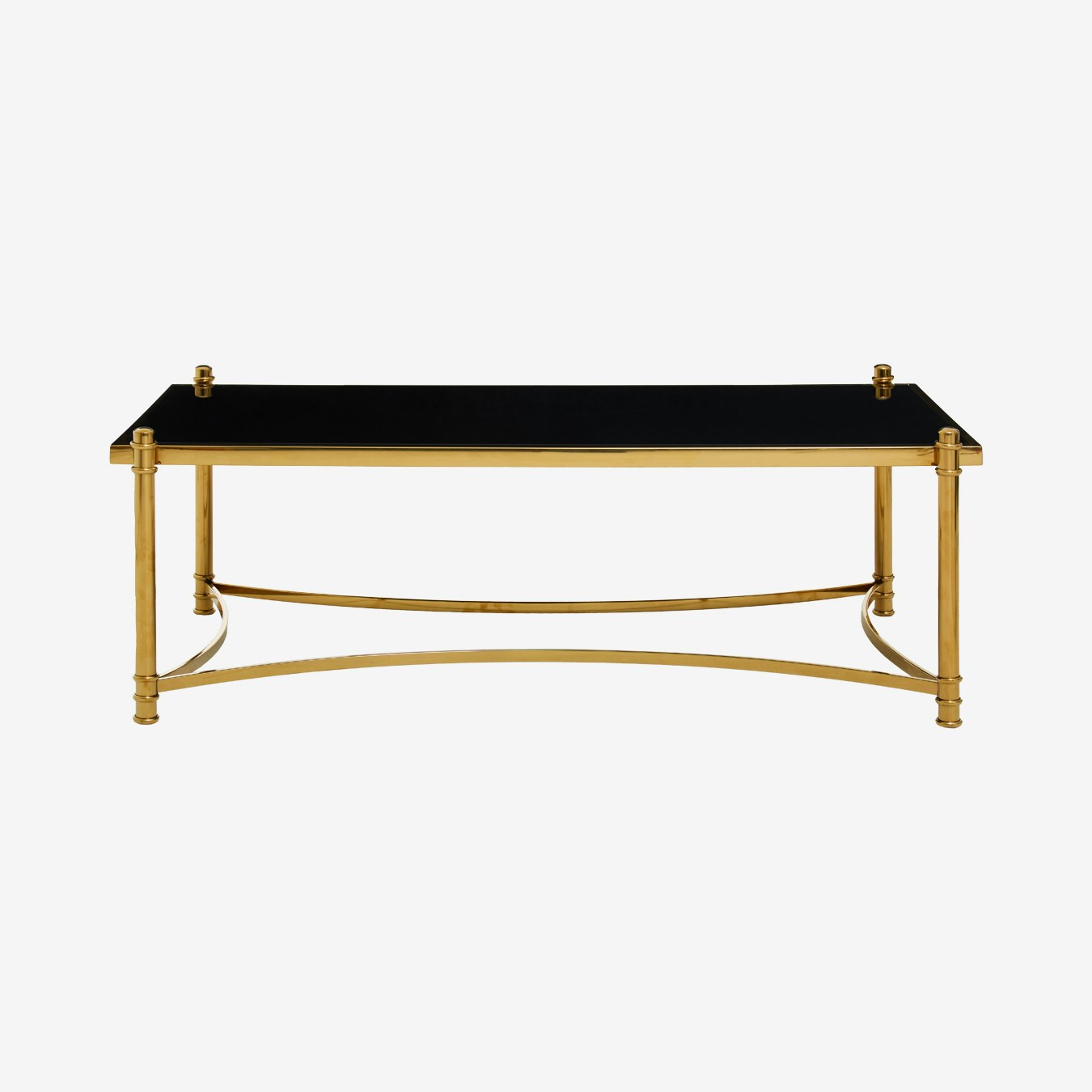 Ackley Coffee Table - Black and Gold by Fifty Five South