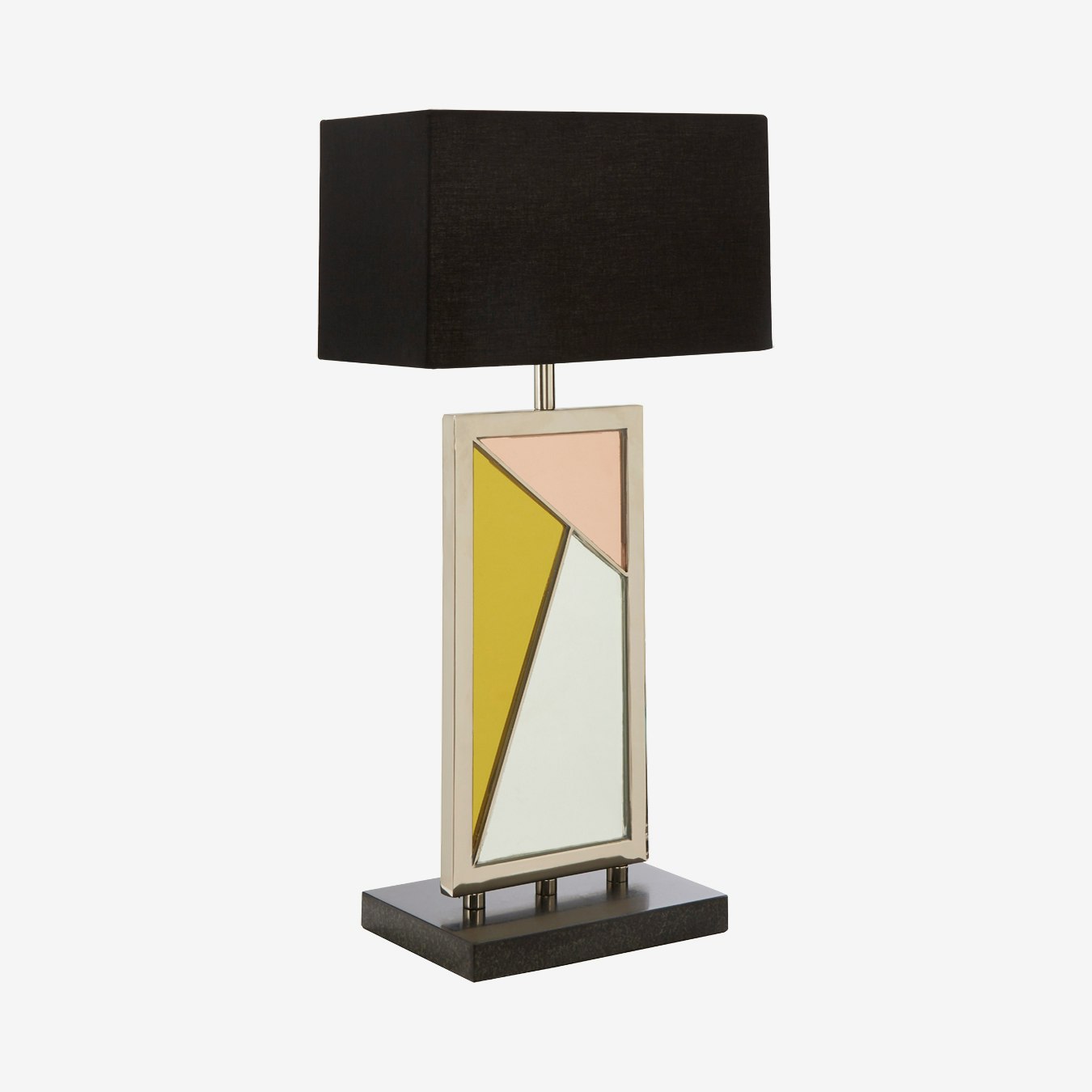 Arbus Table Lamp - Marble and Stainless Steel by Fifty Five South