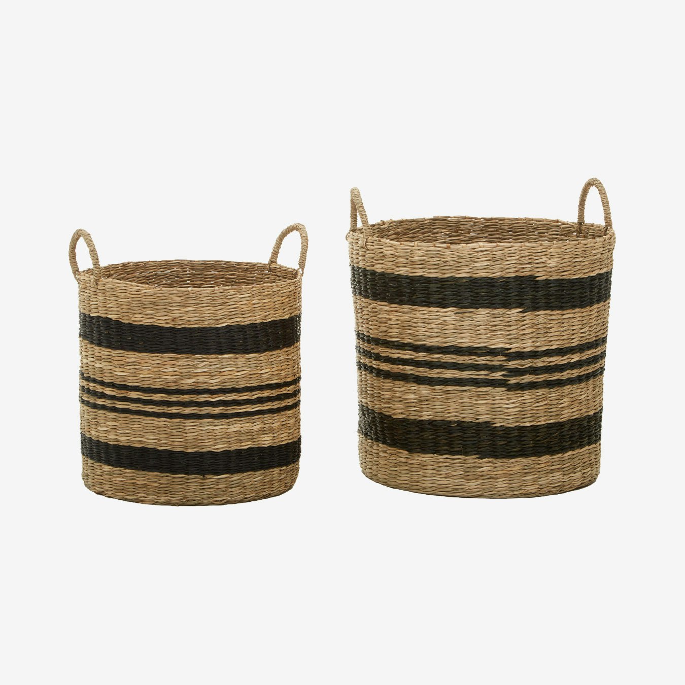 Arles Round Baskets - Seagrass - Set of 2 by Fifty Five South