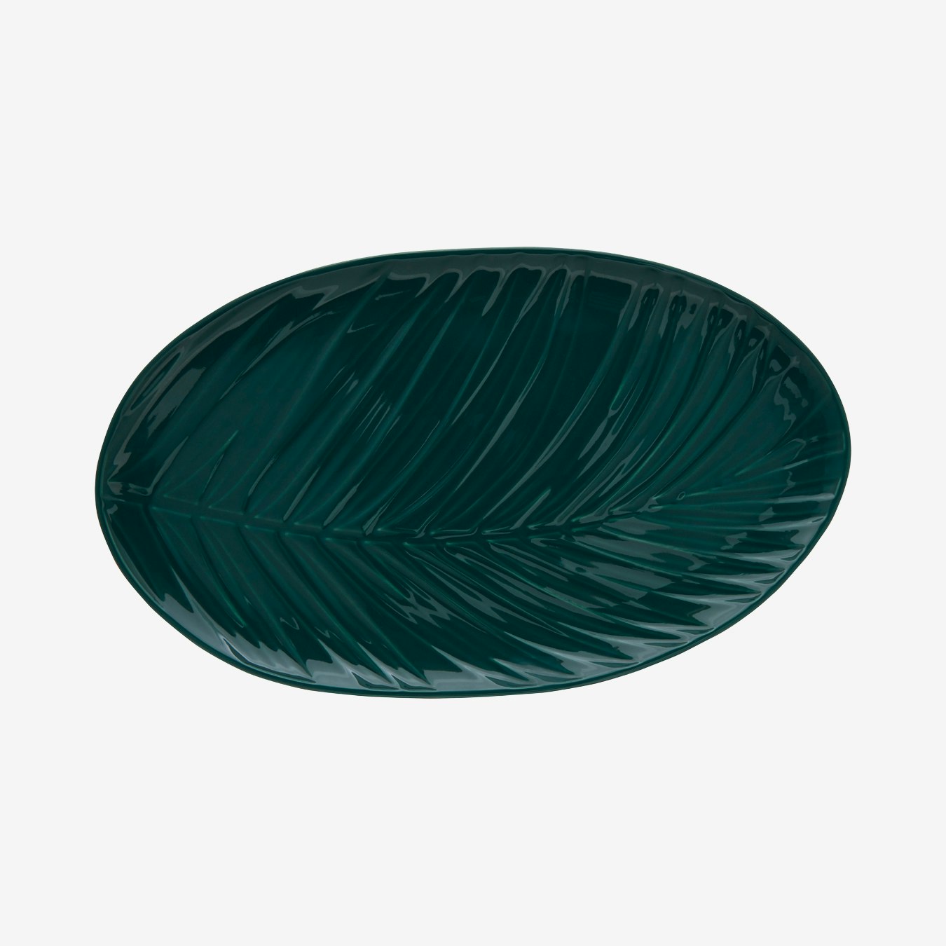 Bali Serving Plate - Dark Green by Fifty Five South