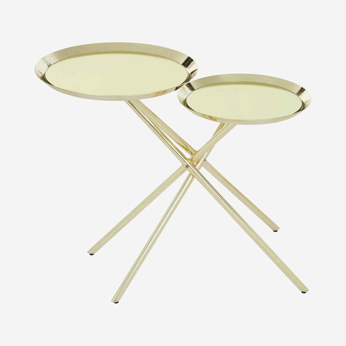 Oria Side Table - Gold by Fifty Five South