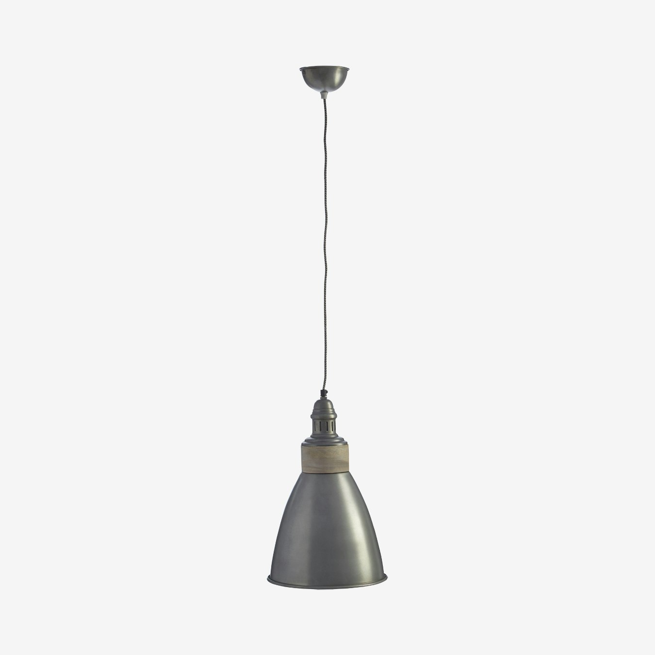 Oslo Pendant Light - Silver by Fifty Five South