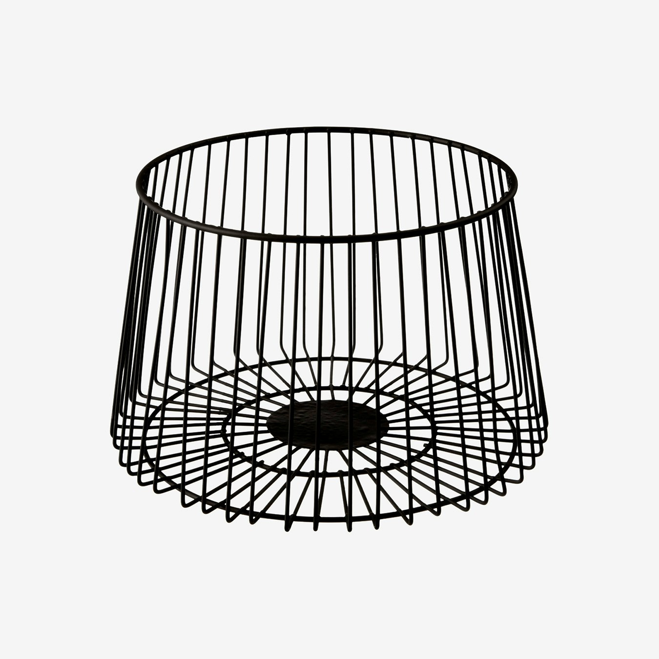 Vertex Deco Fruit Bowl - Matte Black by Fifty Five South