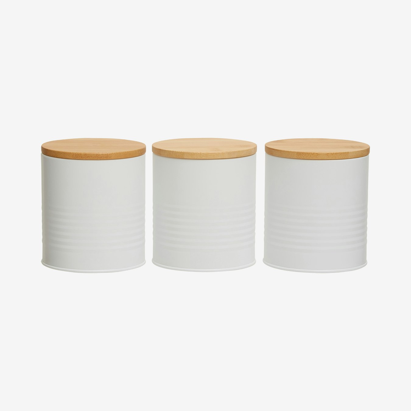 Alton Canister - White by Fifty Five South