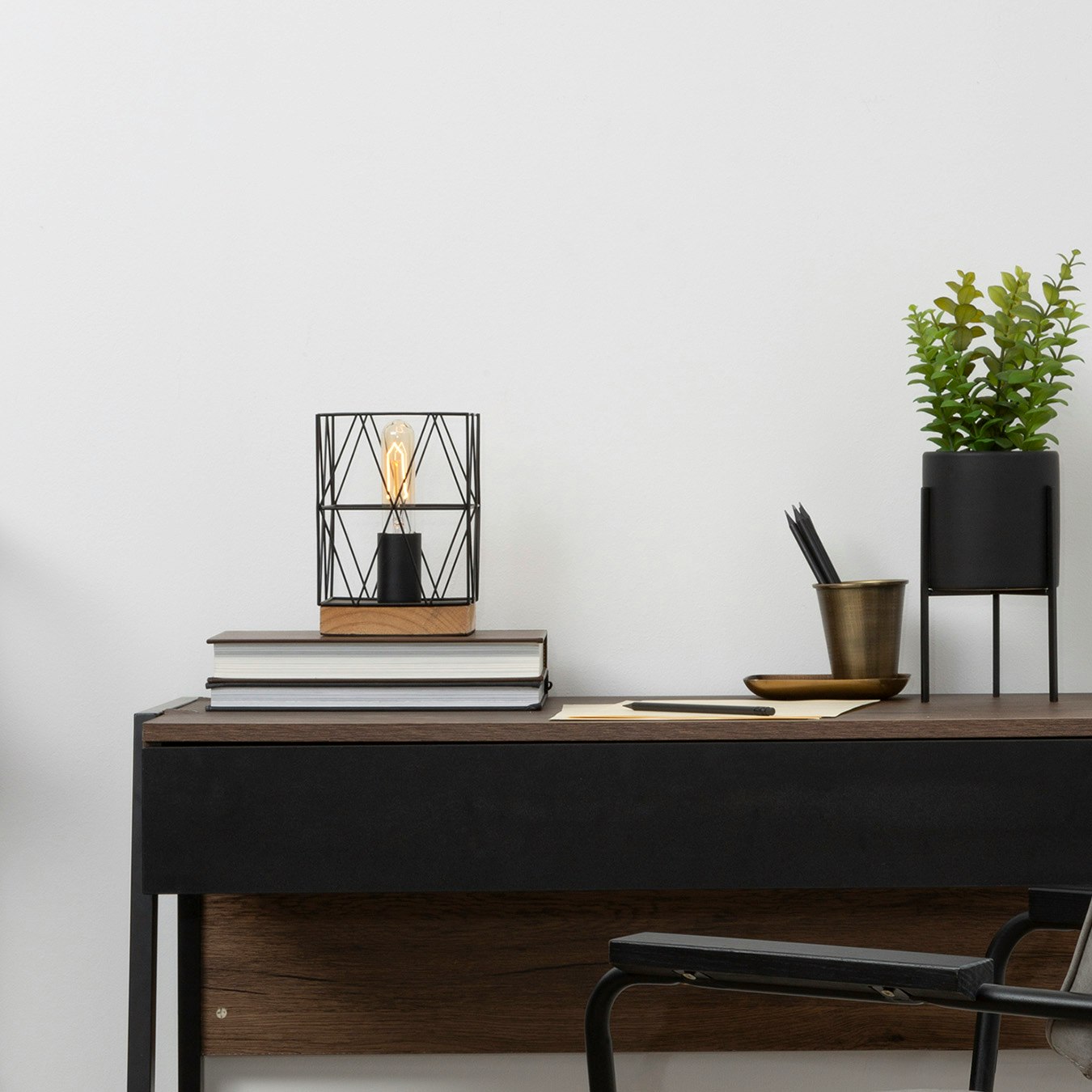Bode Table Lamp - Black by Fifty Five South
