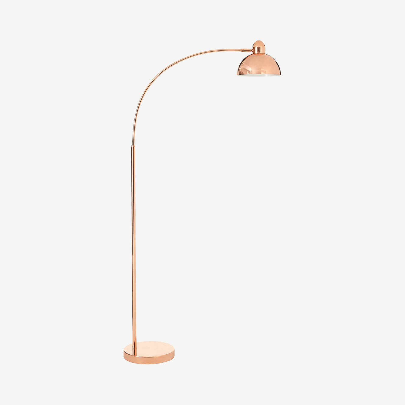 Calle Floor Lamp - Copper by Fifty Five South