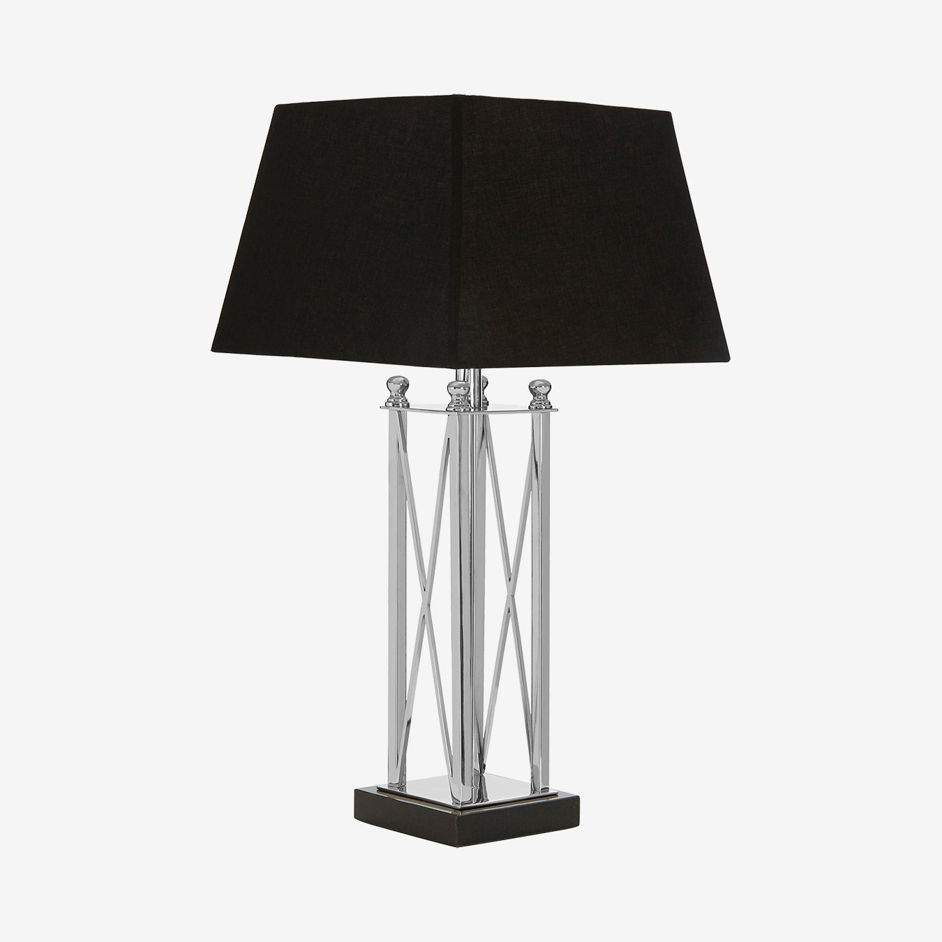 Hoffmann Table Lamp - Black Shade by Fifty Five South