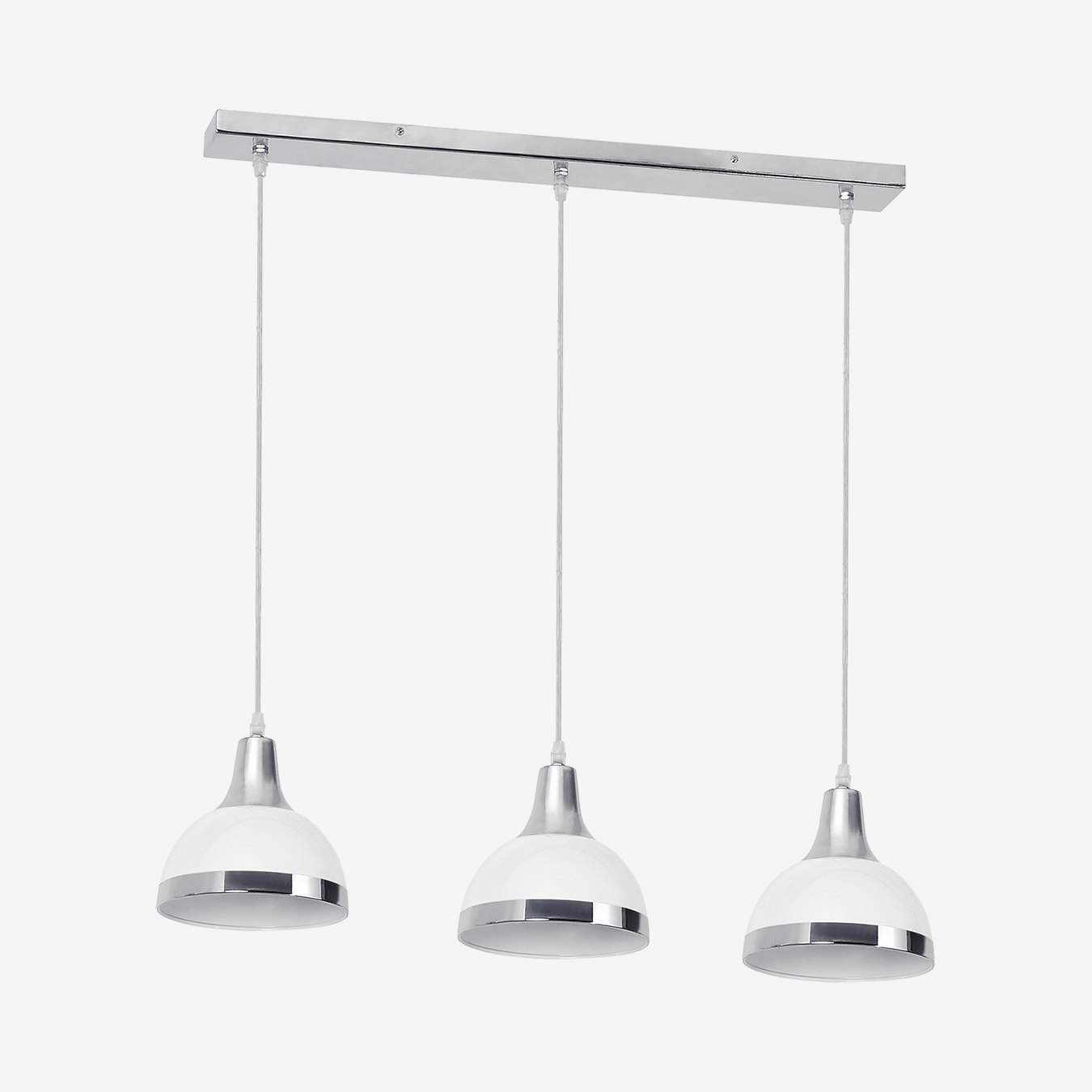 Jasper Three Pendant Light - Copper by Fifty Five South