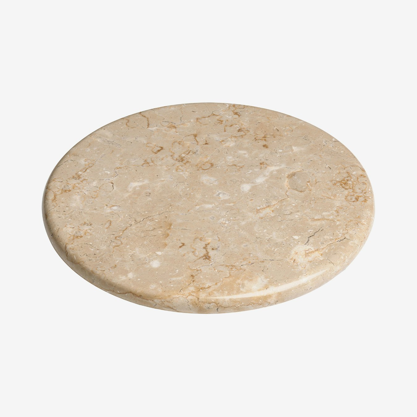 Lazy Susan - Champagne Marble by Fifty Five South