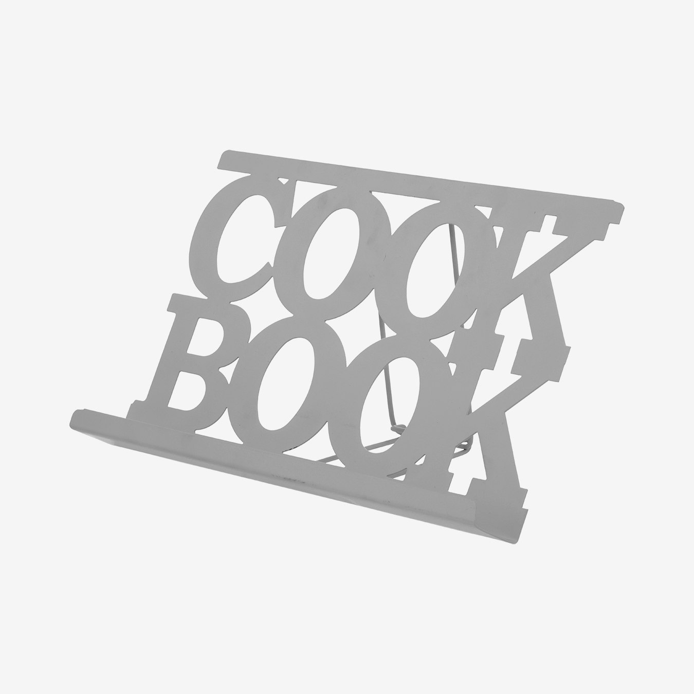 Cook Book Stand - Cool Grey by Fifty Five South