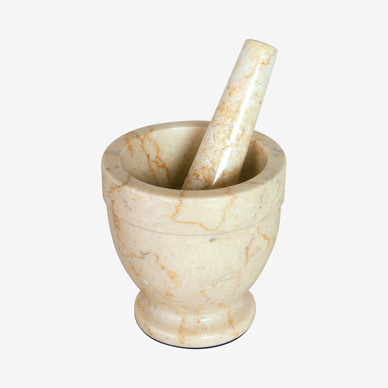 Pestle and Mortar - Champagne Marble by Fifty Five South