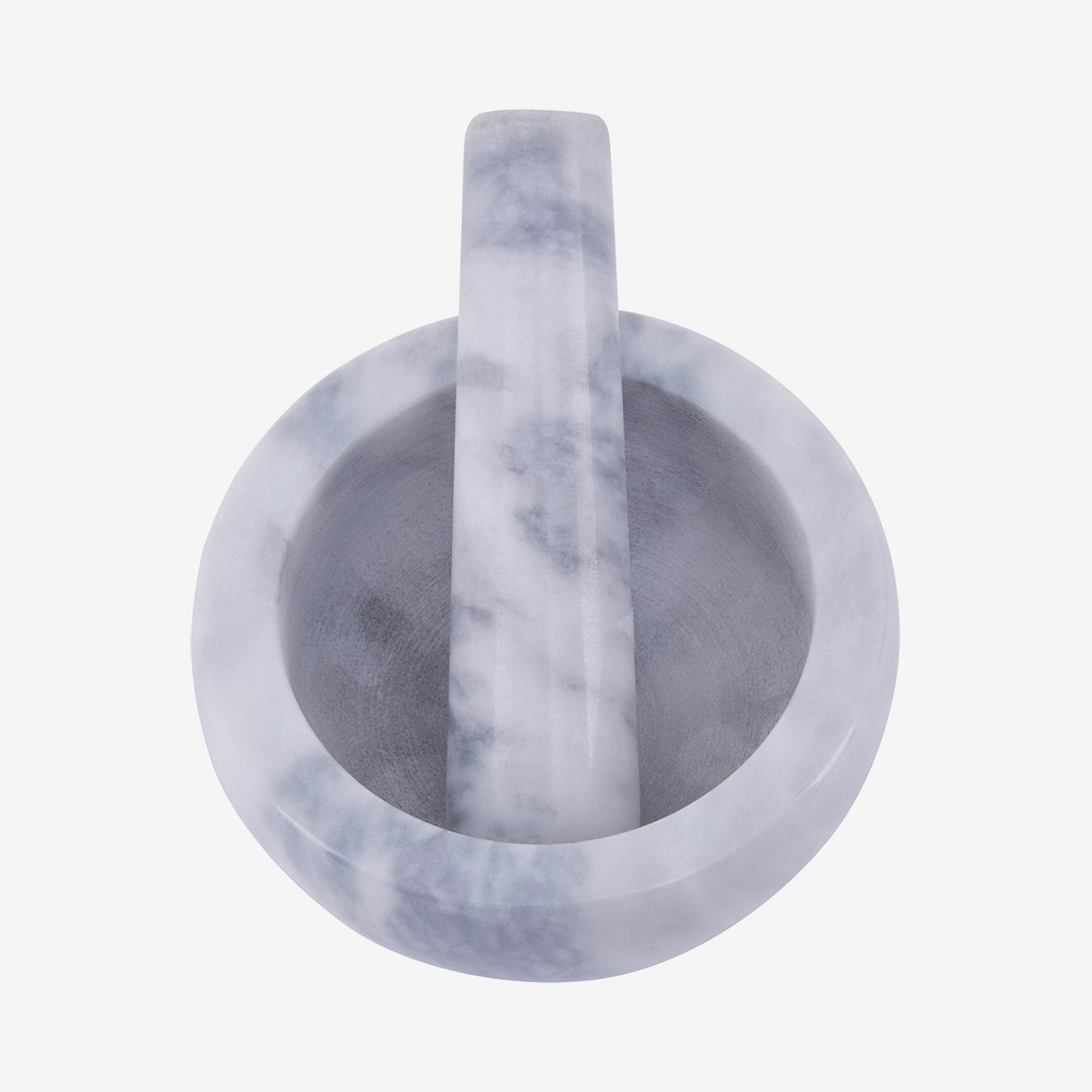 Pestle and Mortar - Grey Marble by Fifty Five South