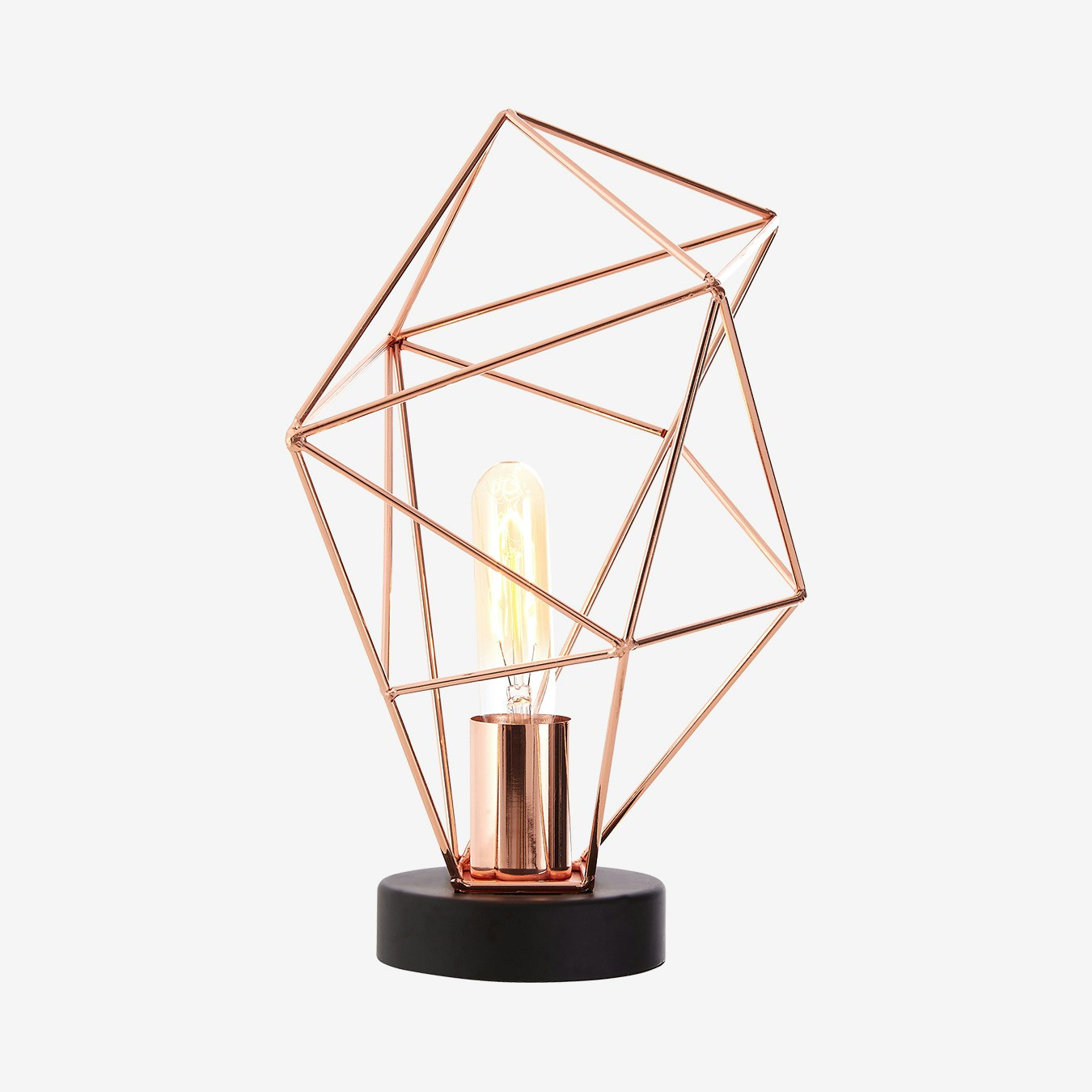 Wyra Table Lamp - Copper by Fifty Five South
