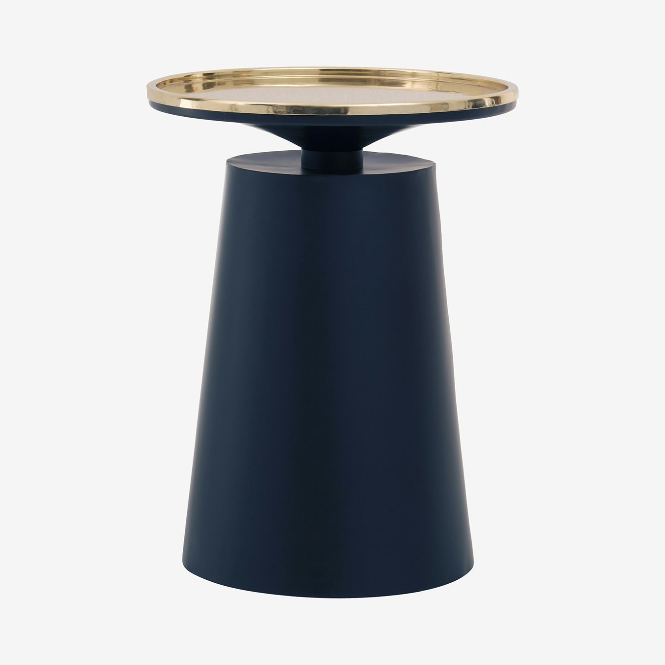 Amira Side Table - Gold Top / Black by Fifty Five South