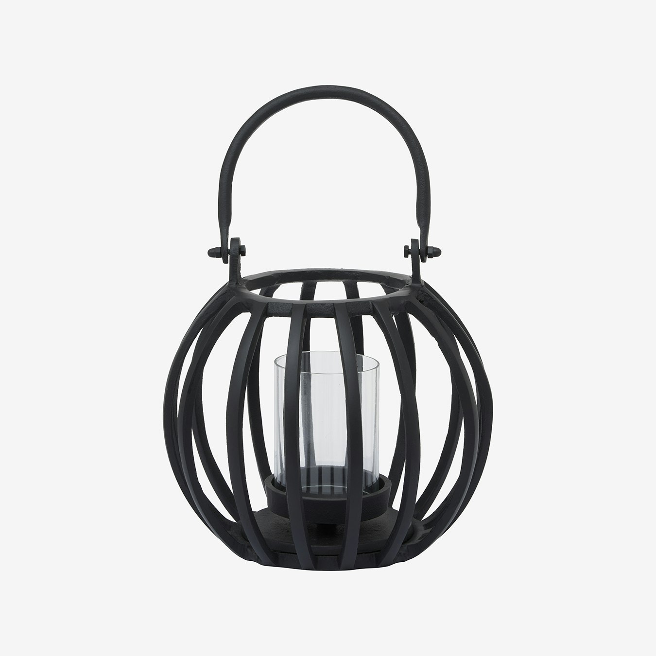Aura Lantern - Clear / Black by Fifty Five South