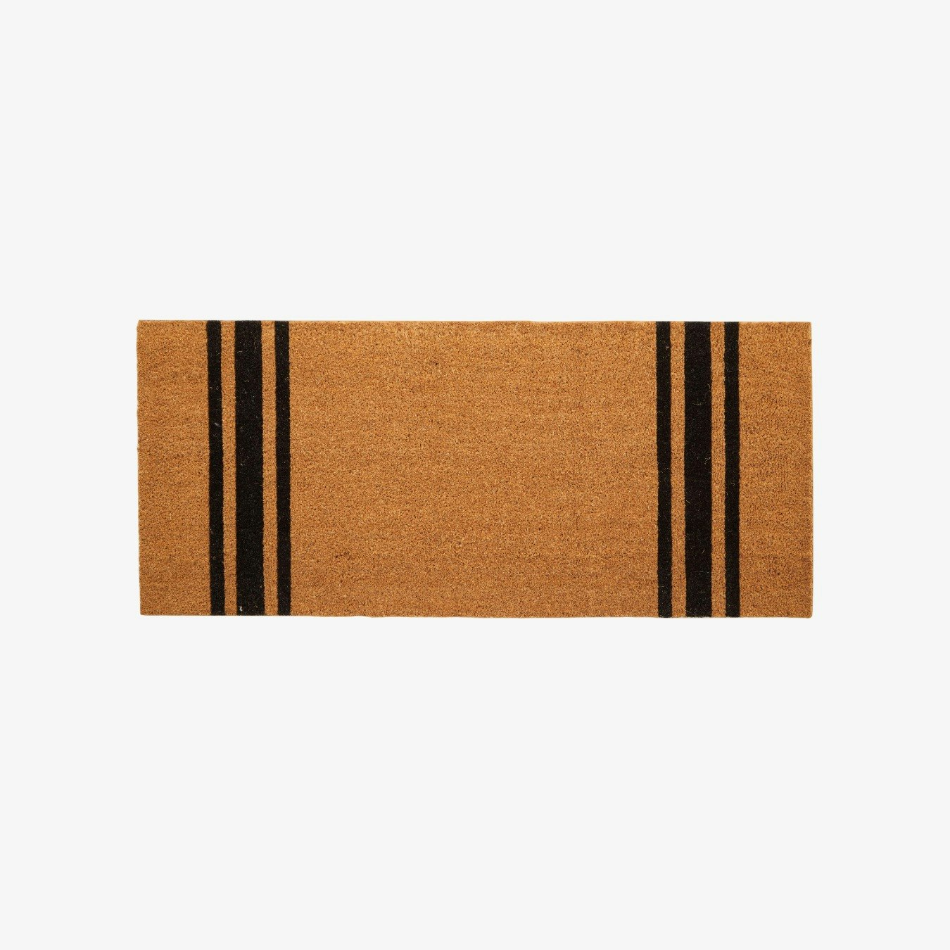 Stripe Doormat - Natural / Black by Fifty Five South
