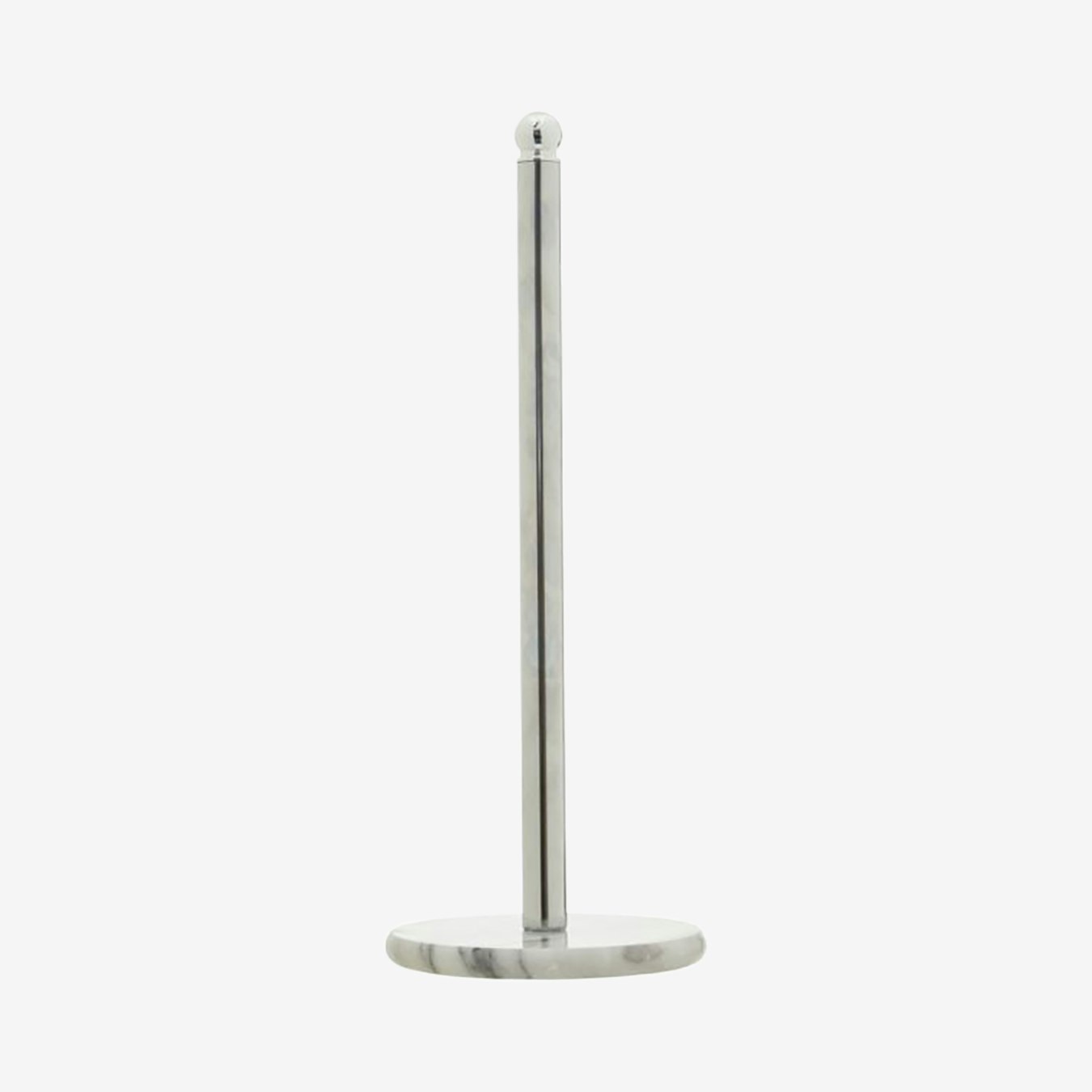 Chrome Kitchen Roll Holder - Marble Base by Fifty Five South