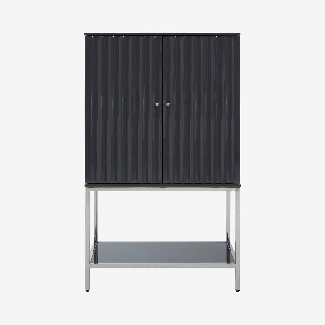 Genoa 2-Door Cabinet - Grey by Fifty Five South
