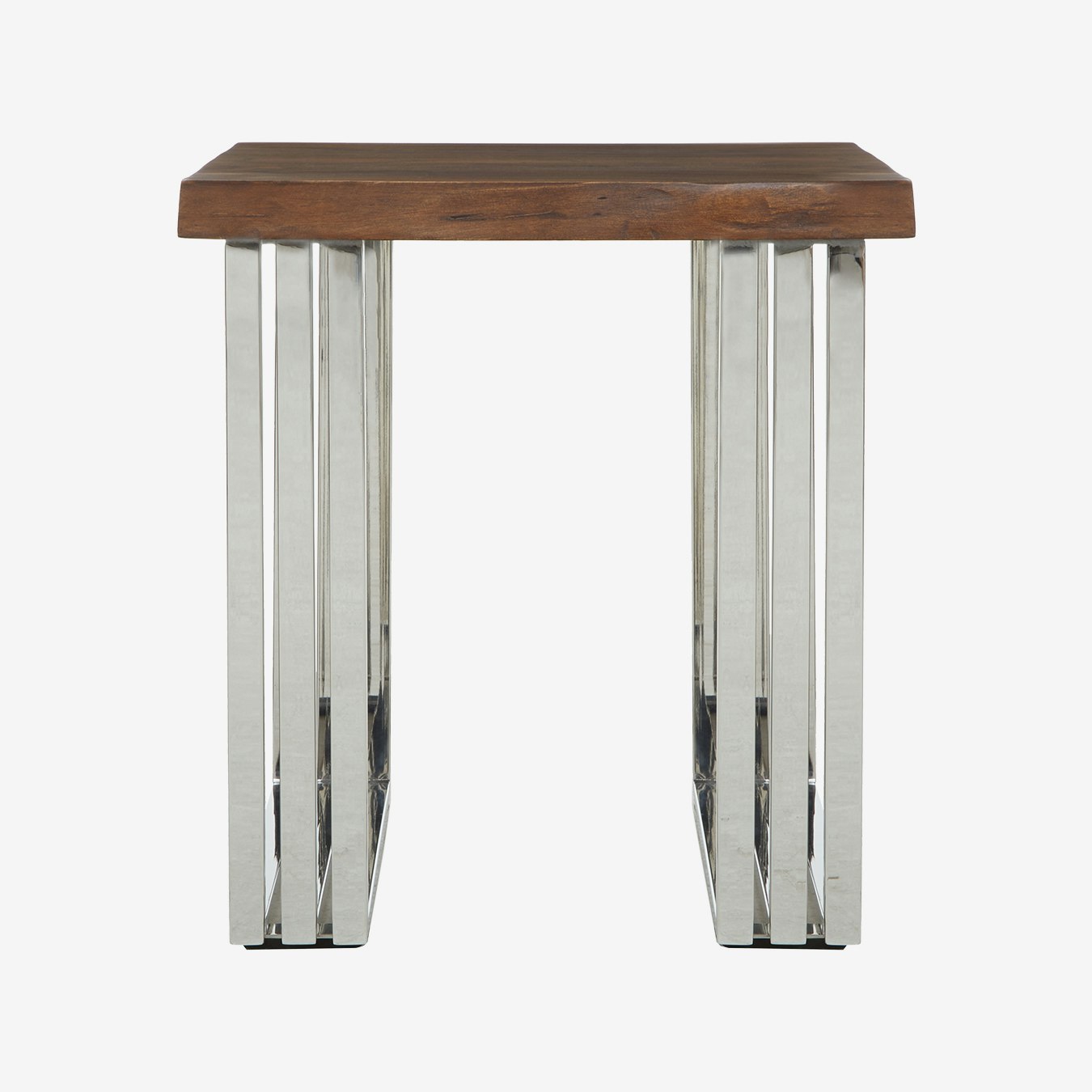 Hampstead Side Table - Natural Wood by Fifty Five South