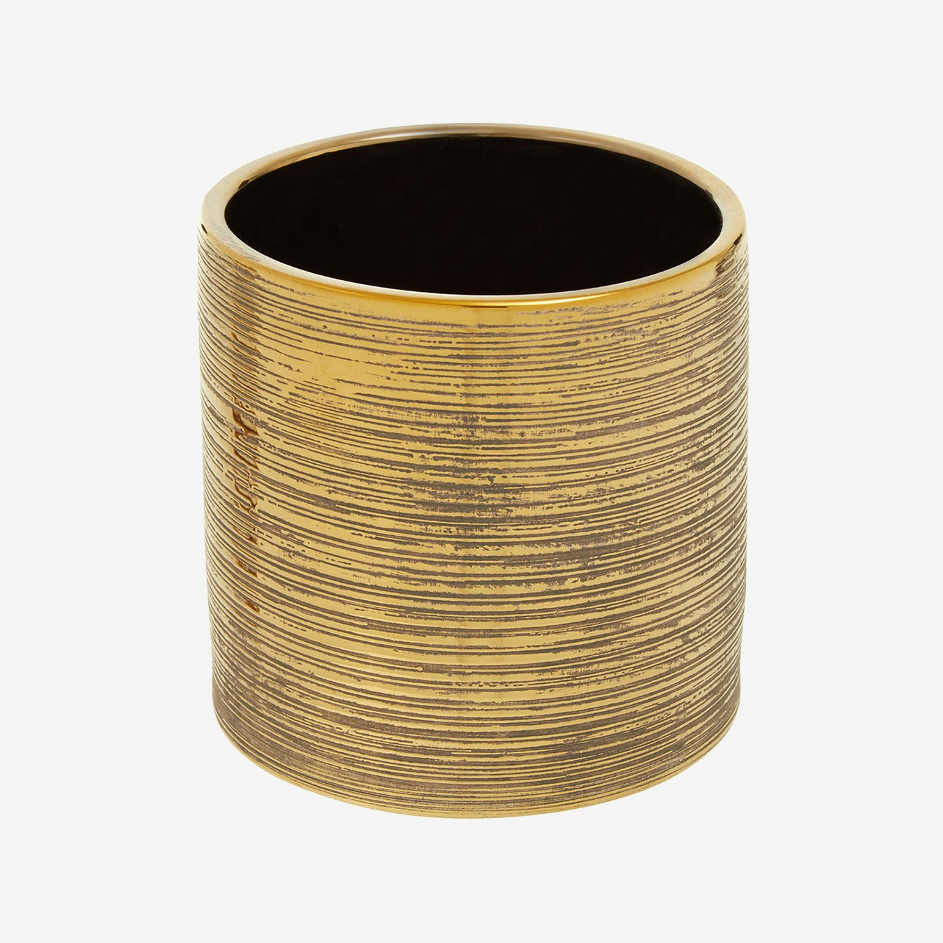 Hermosa Ceramic Planter - Gold by Fifty Five South