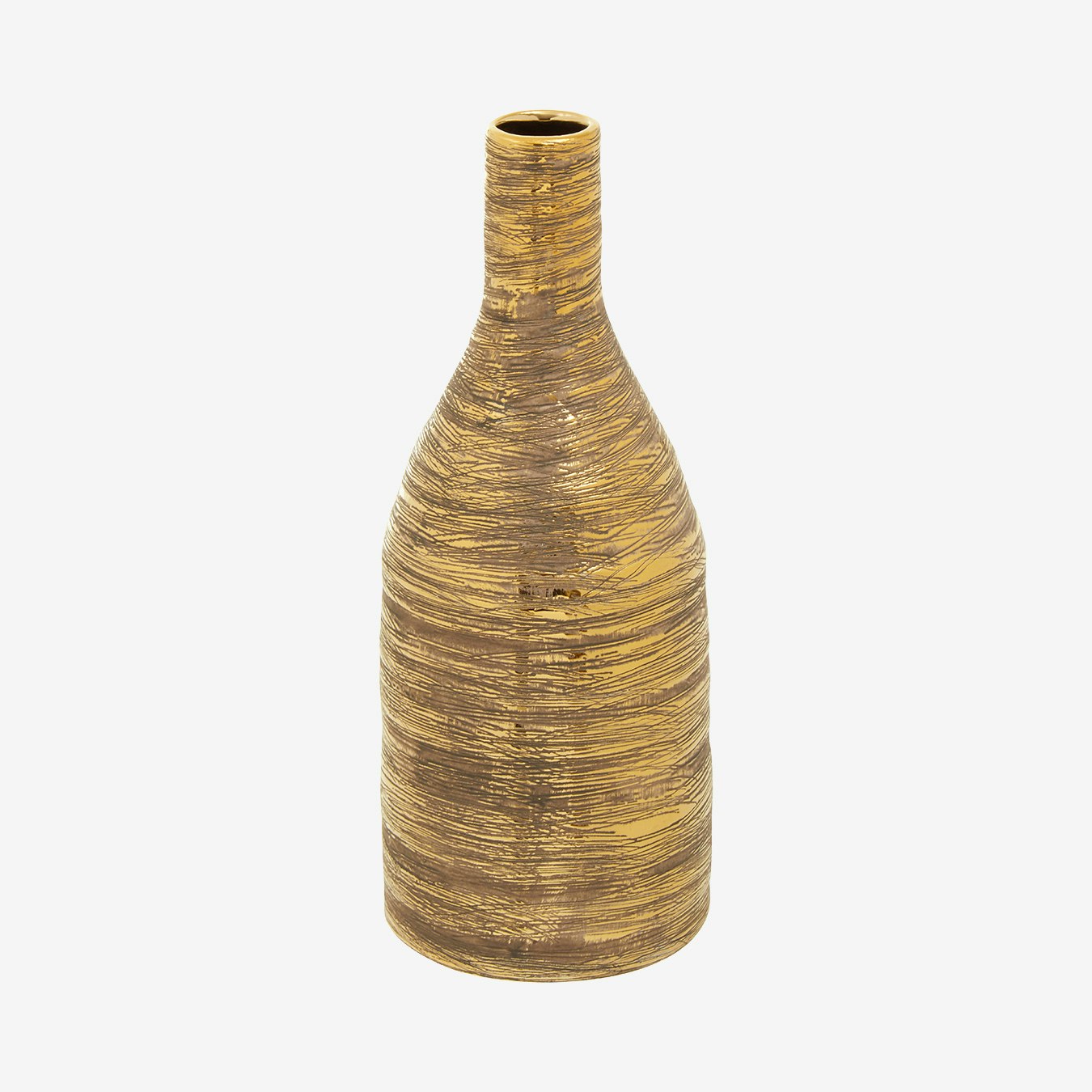 Hermosa Ceramic Vase - Gold by Fifty Five South