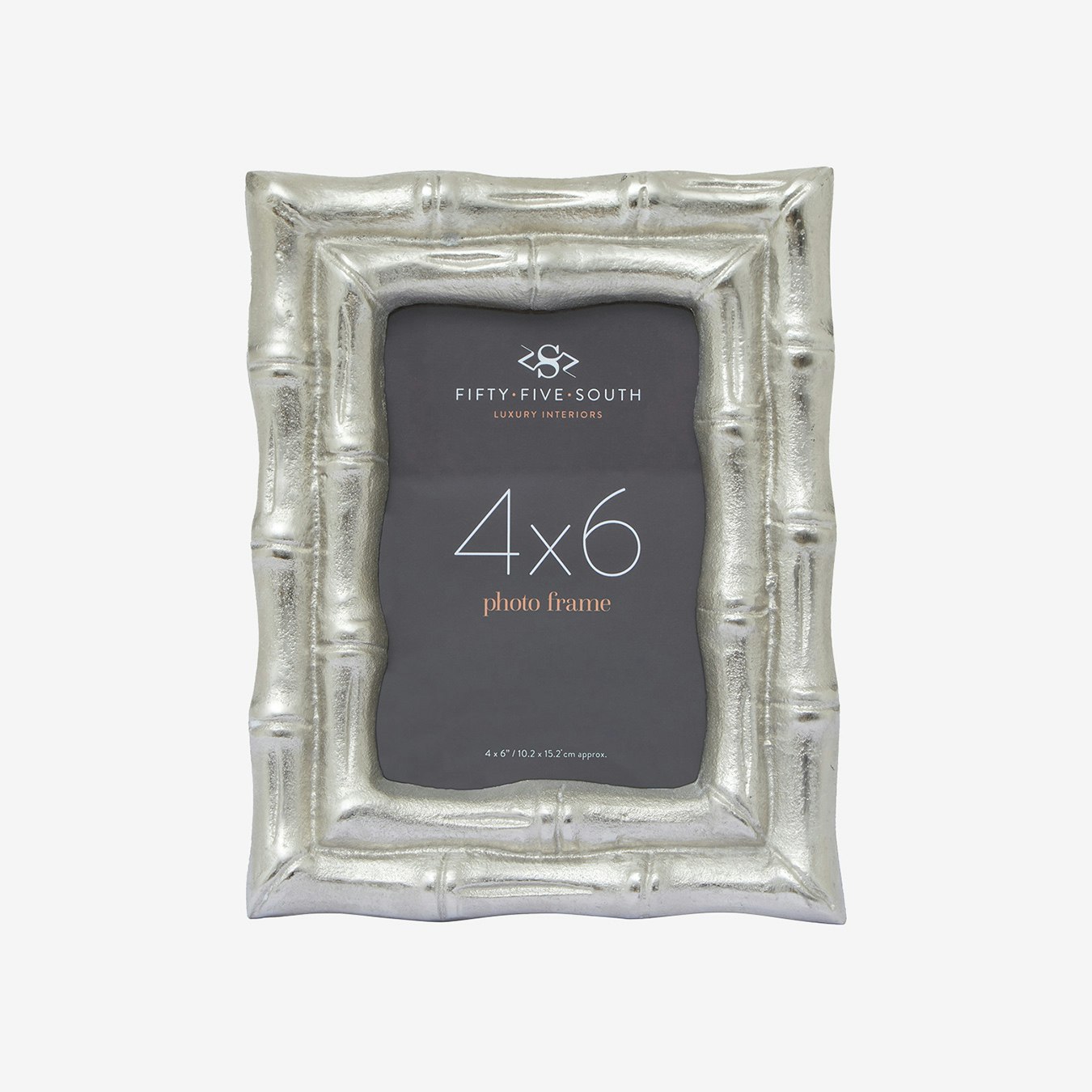 Hiba Photo Frame Bamboo Effect - Gold / Natural by Fifty Five South