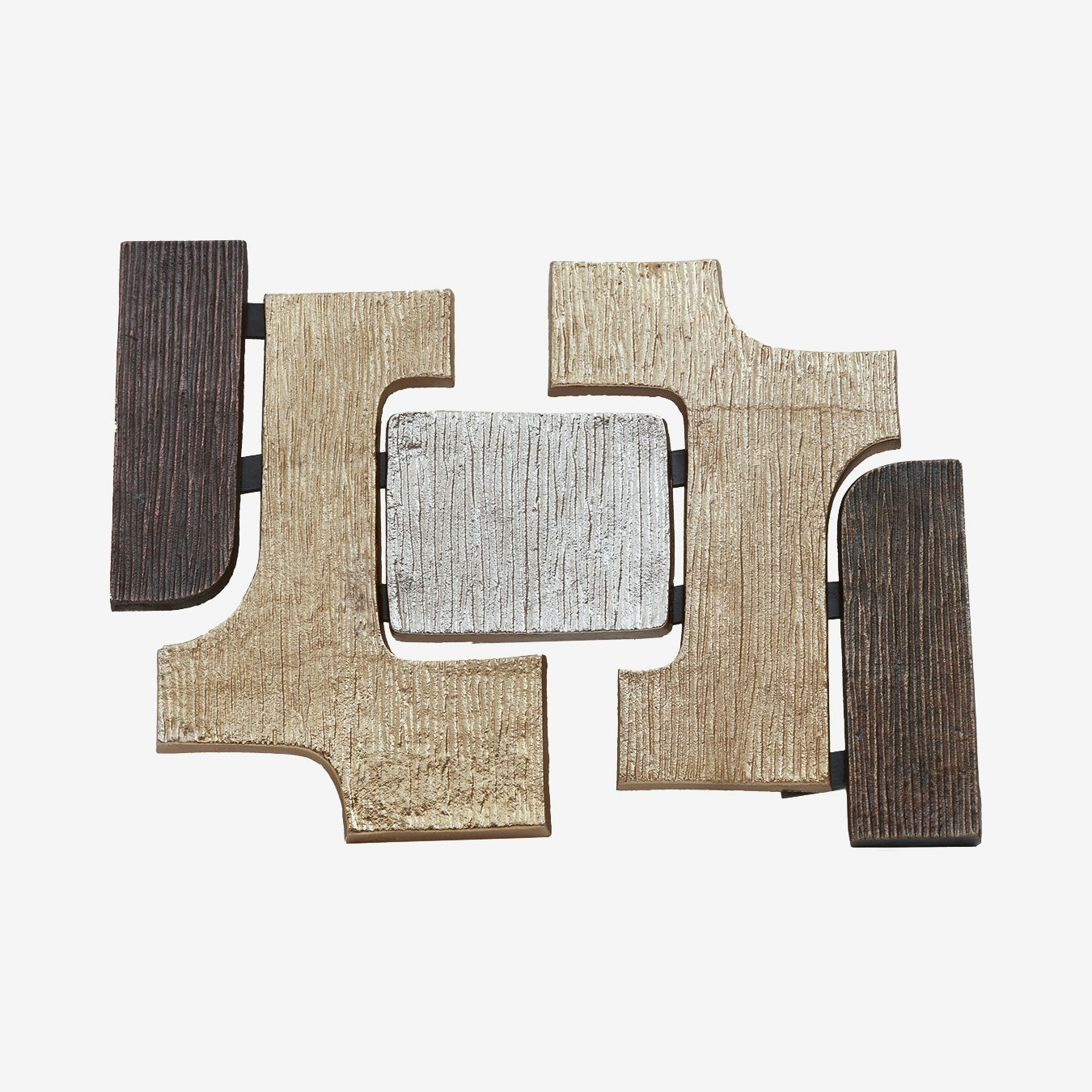 Simbolo Metal Wall Sculpture - Colourful by Fifty Five South