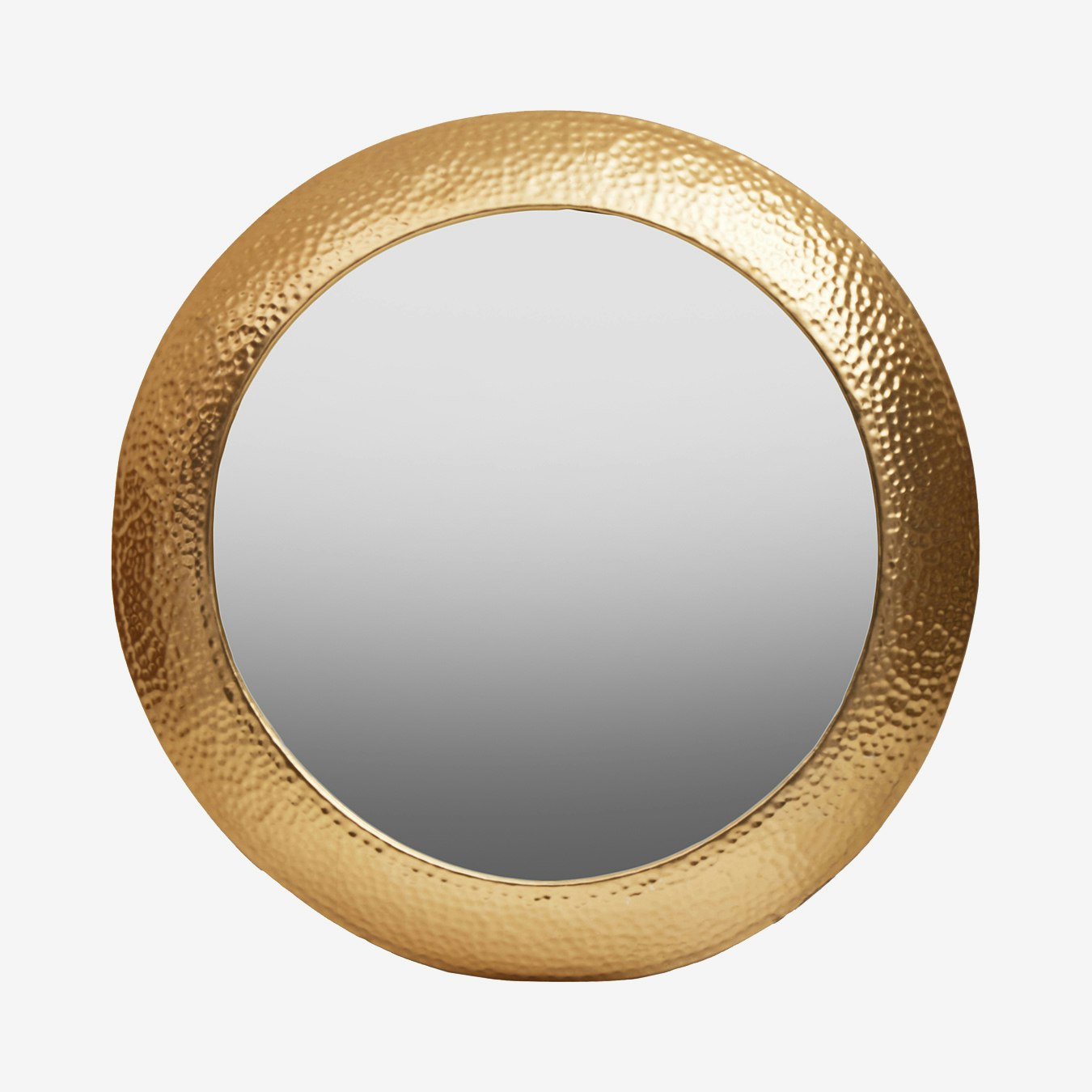Templar Iron Wall Mirror - Gold by Fifty Five South
