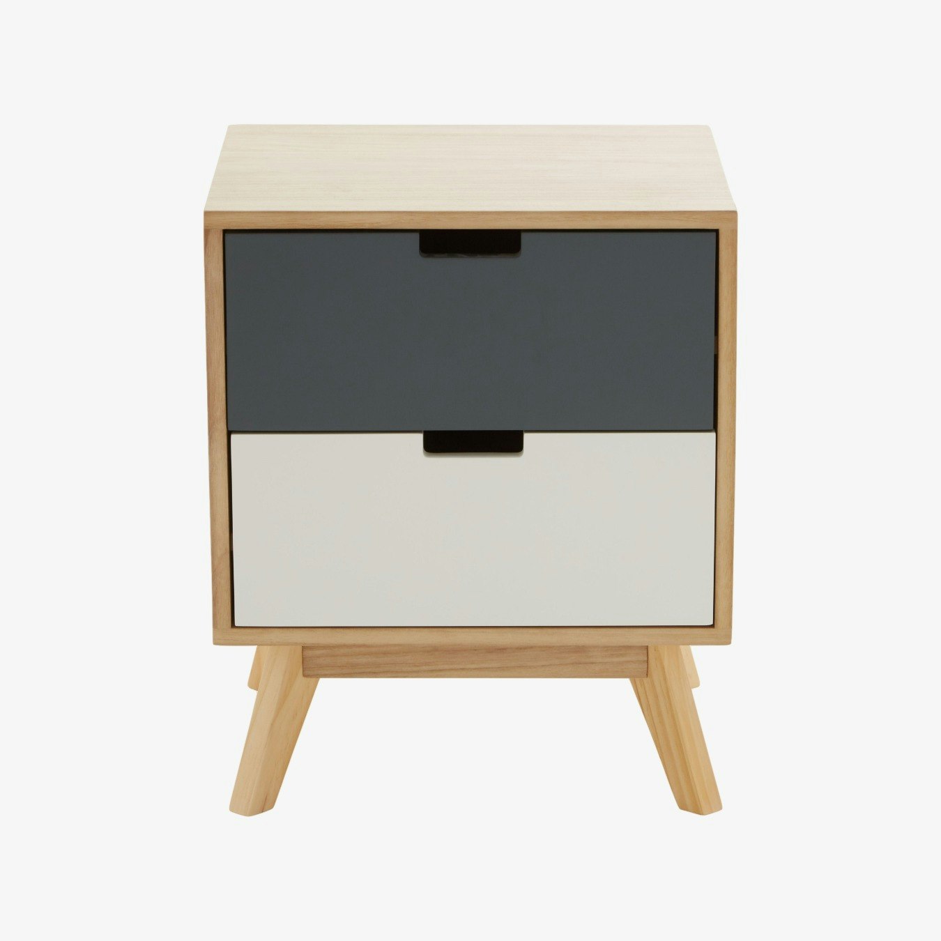 Watson 2-Drawer Chest - Natural / Grey / White by Fifty Five South