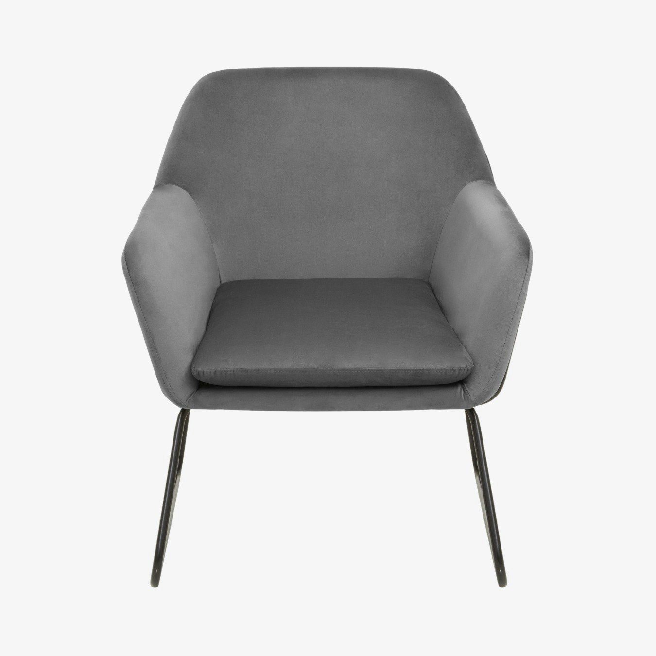 Xander Armshair - Grey / Black by Fifty Five South