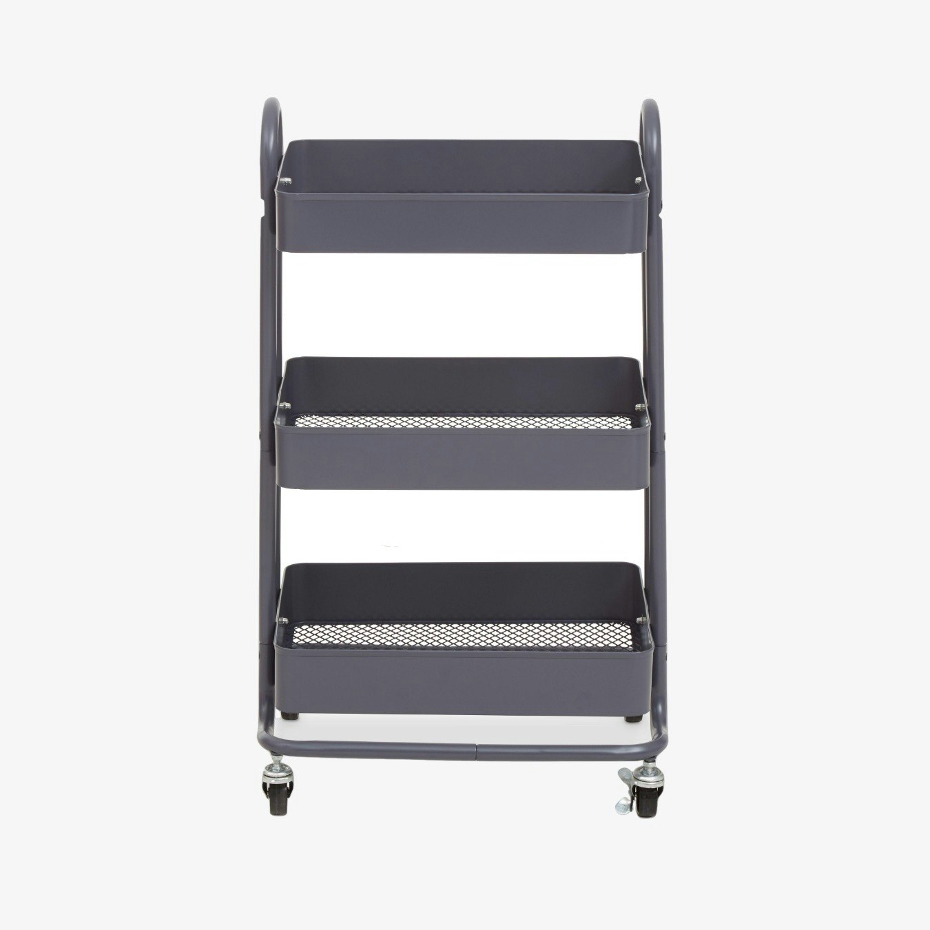 Acero 3-Tier Trolley - Grey by Fifty Five South