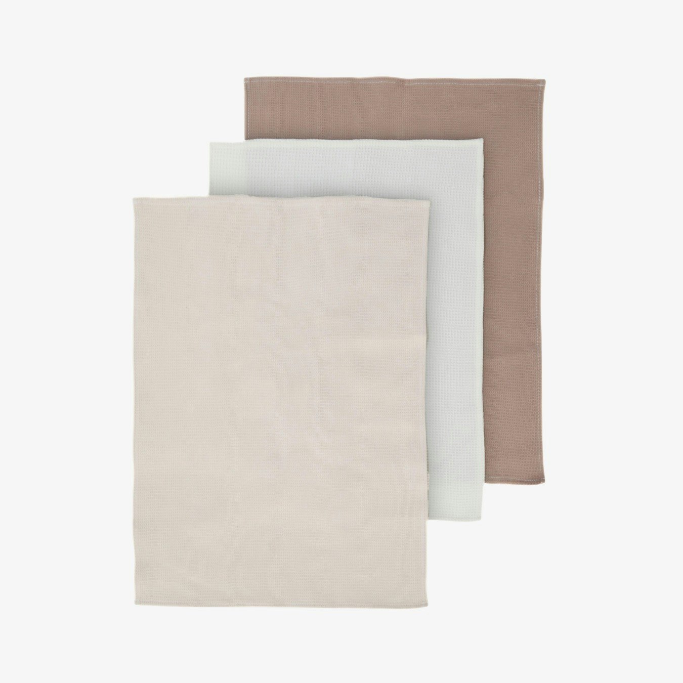 100% Cotton Waffle Tea Towels - Set of 3 by Fifty Five South