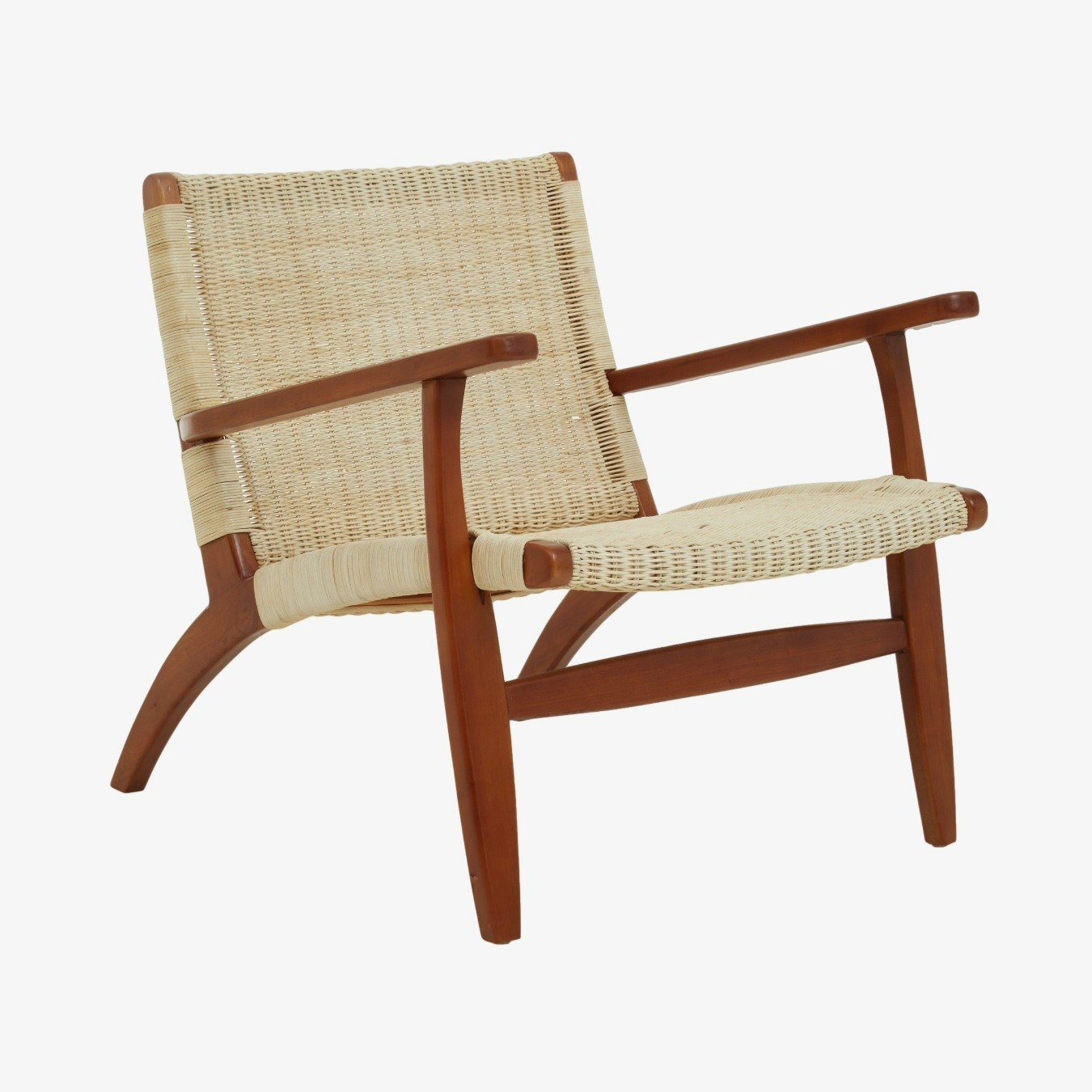 Java Woven Chair - Grey Rattan by Fifty Five South