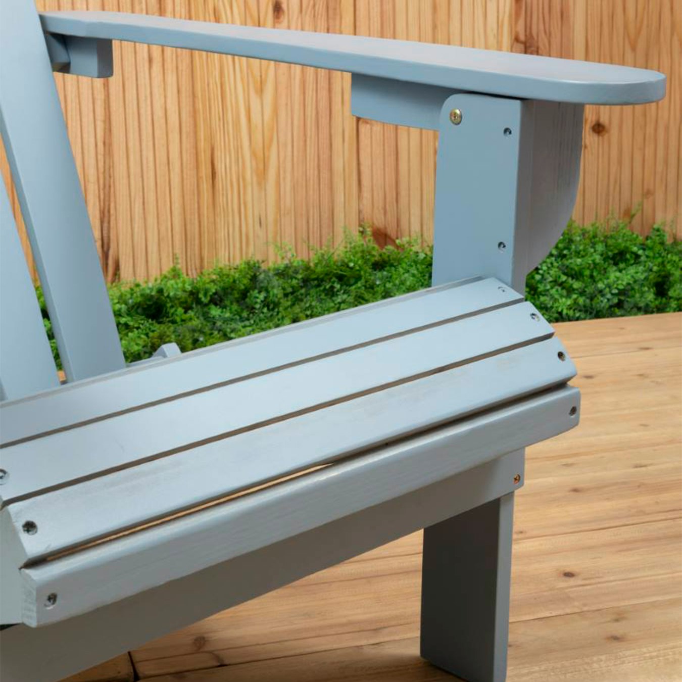 Beauport Weather Proof Chair - Grey / Wood by Fifty Five South