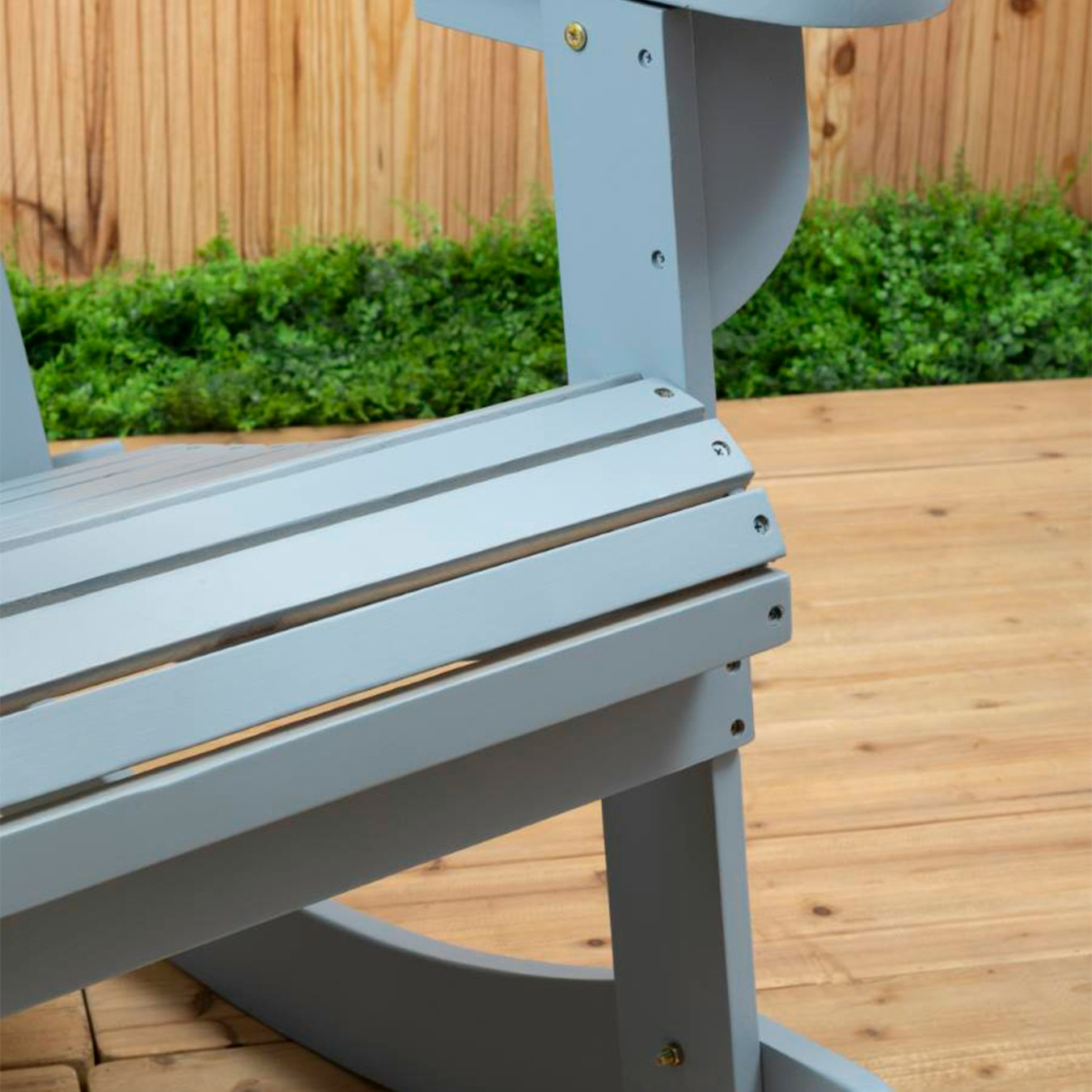Beauport Weather Proof Rocking Chair - Grey by Fifty Five South
