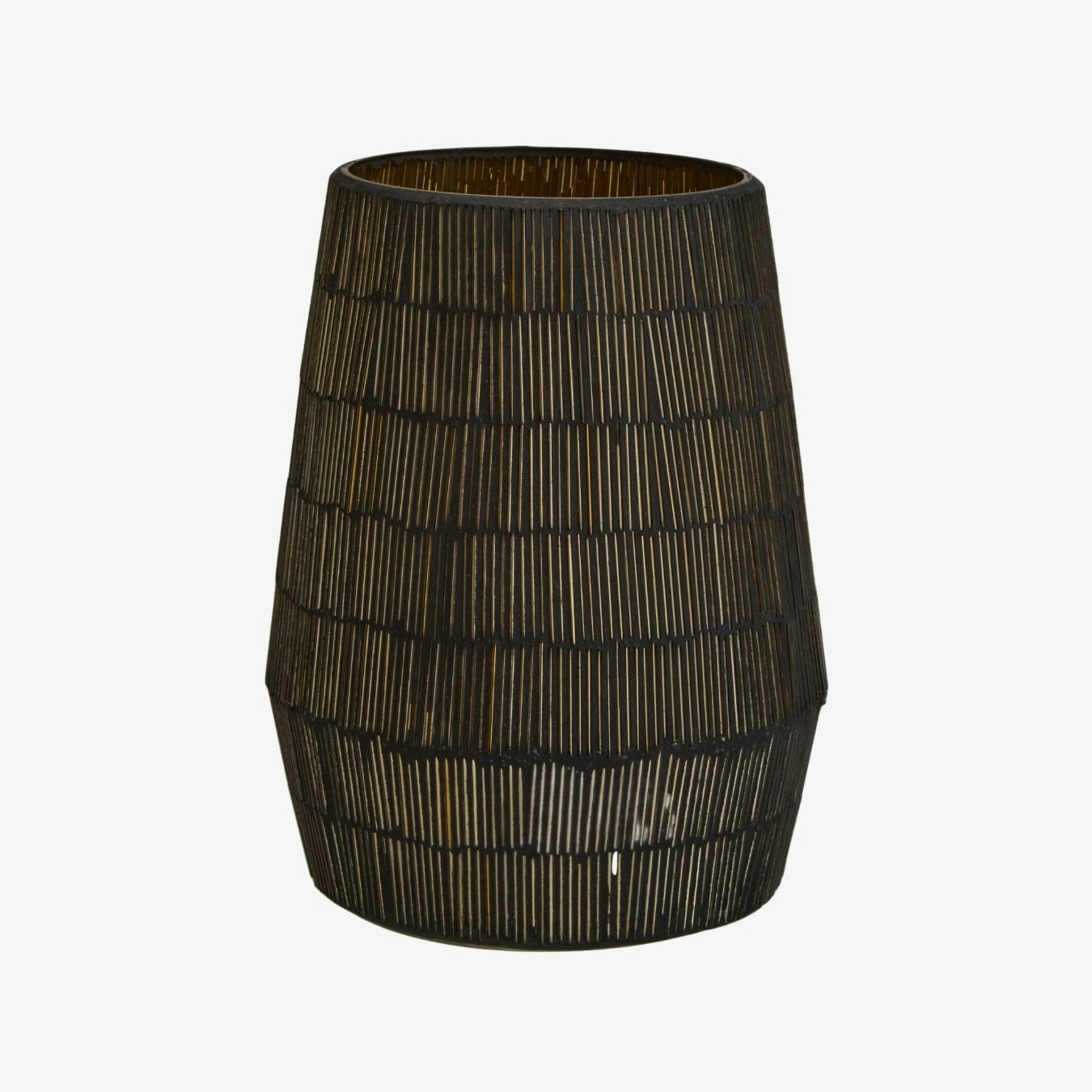 Gaia Glass Tealight Holders - Gold Mosaic by Fifty Five South