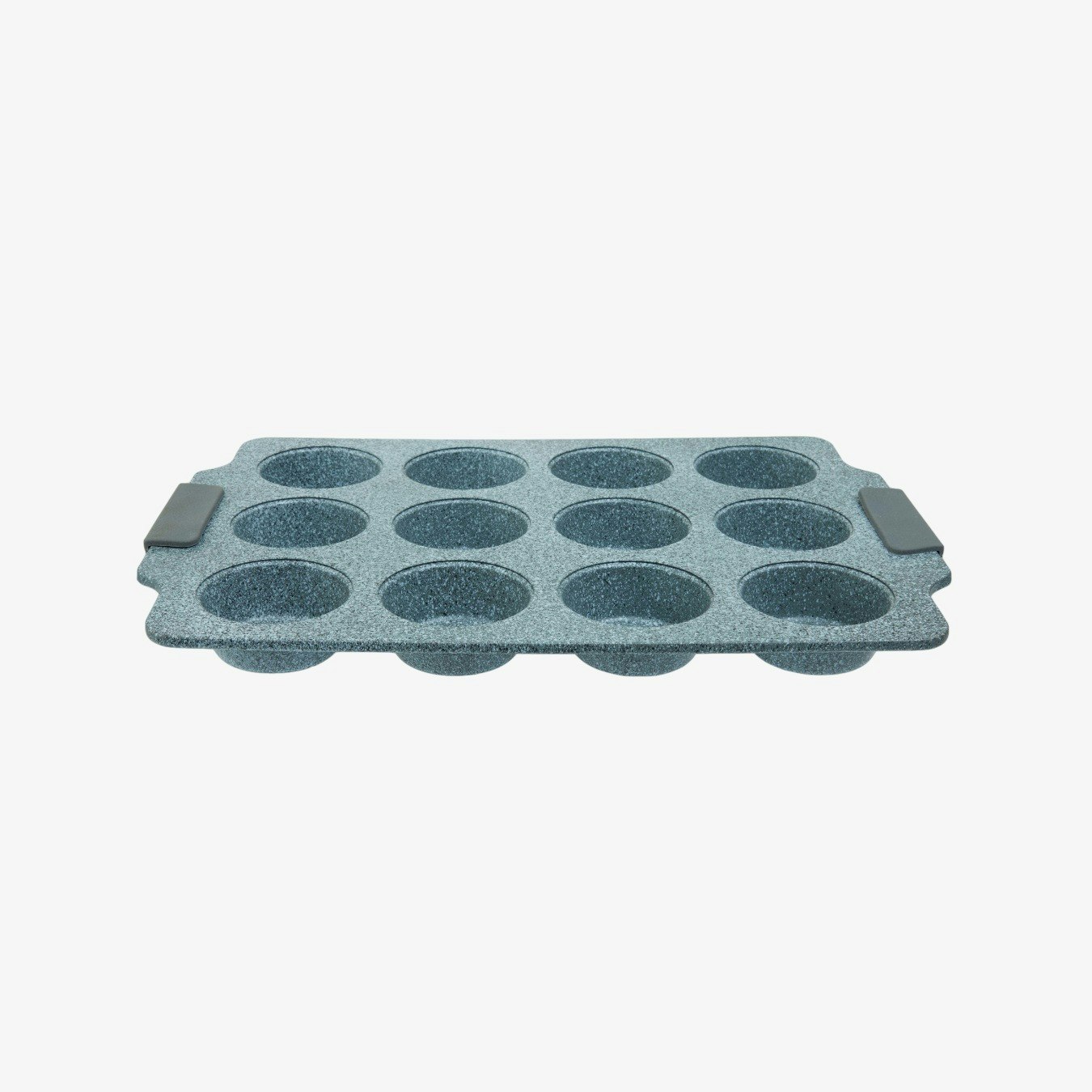From Scratch Non Stick Muffin Tray - Grey Marble by Fifty Five South