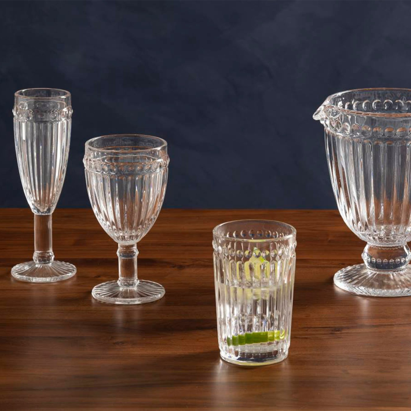 Auclair Champagne Glasses - Set of 4 by Fifty Five South