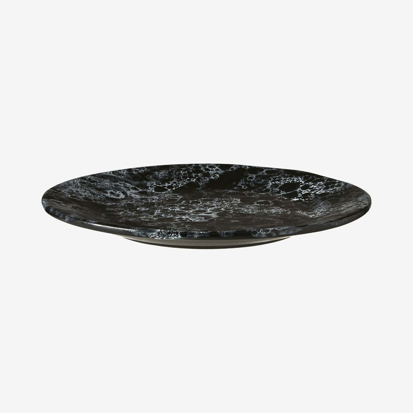 Hygge Dinner Plate - Black - Stoneware by Fifty Five South