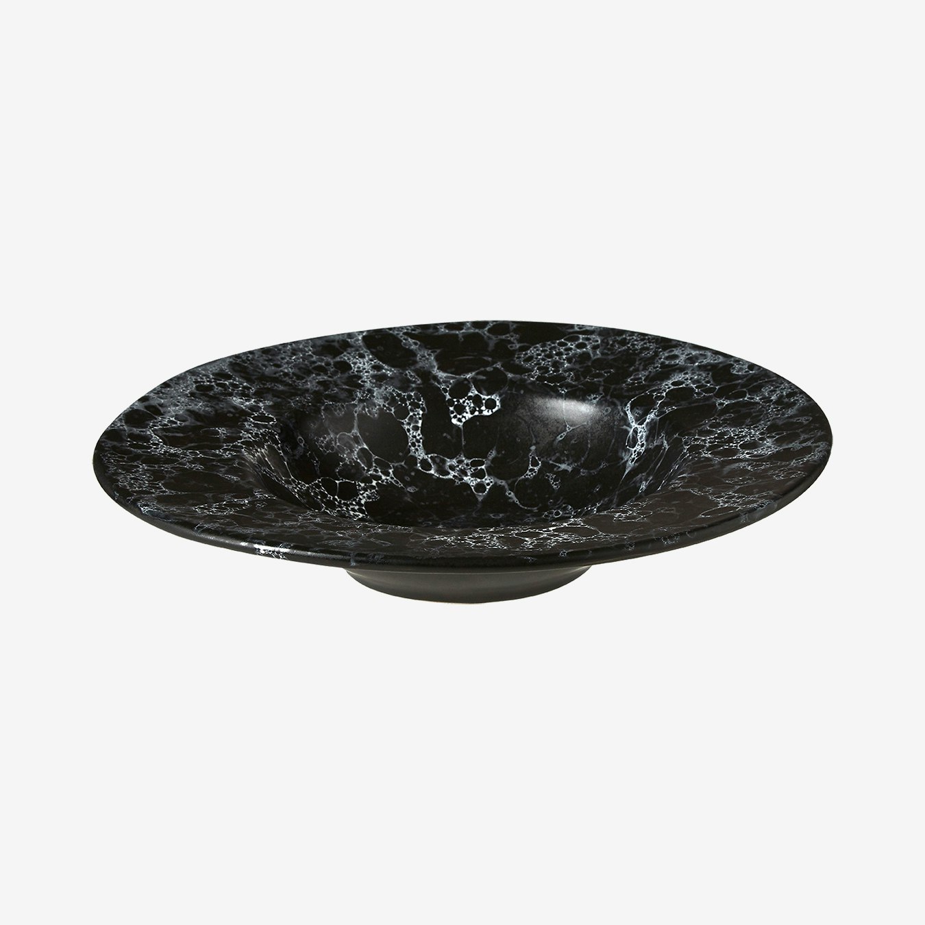 Hygge Pasta Bowl - Black - Stoneware by Fifty Five South