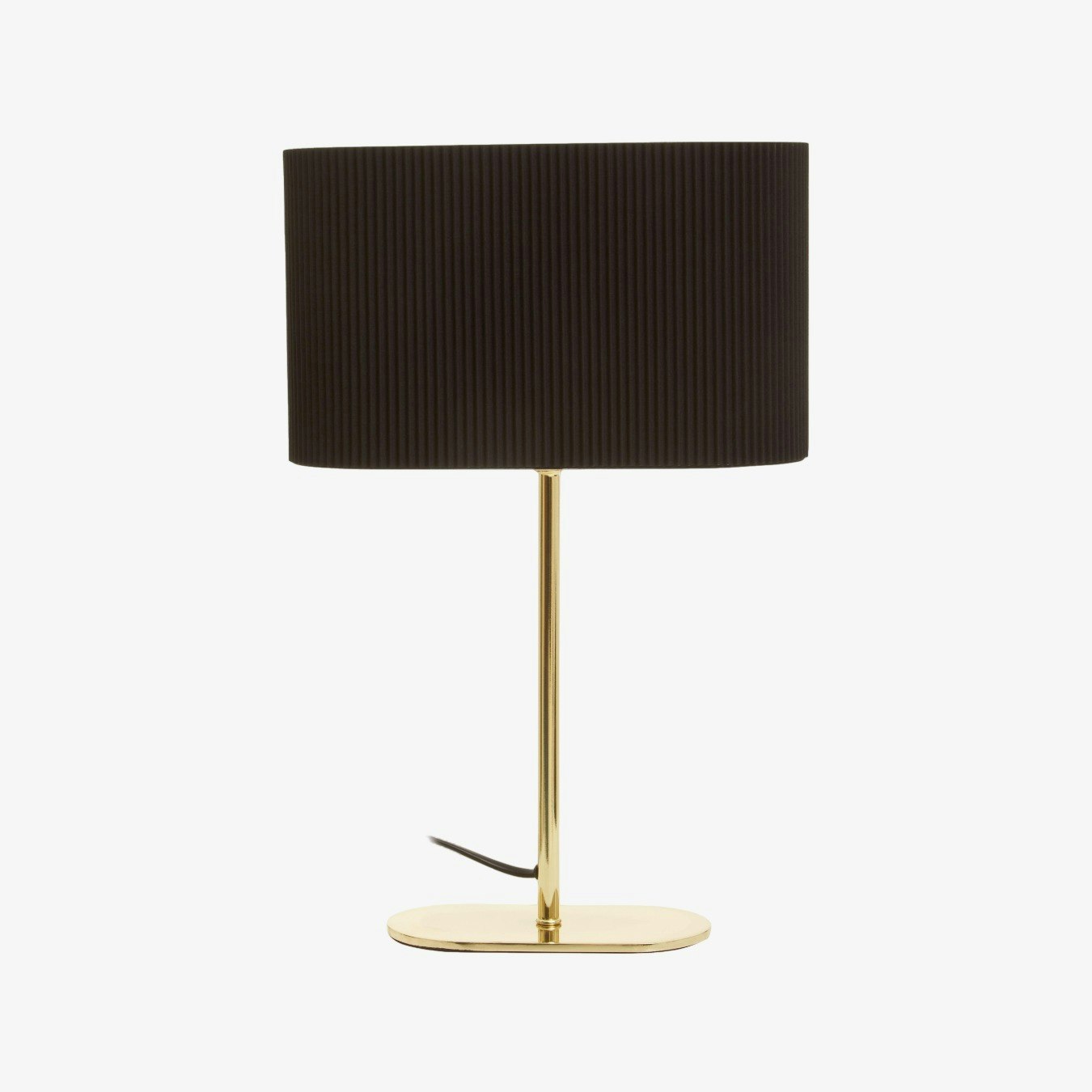 Lilian Table Lamp - Shiny Brass / Black by Fifty Five South