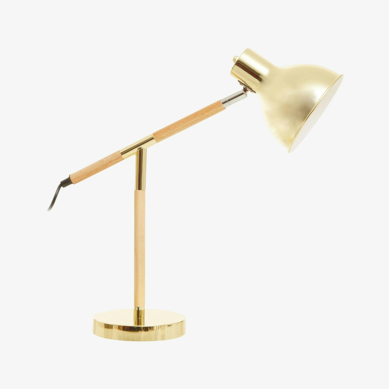 Stockholm Table Lamp - Shiny Brass by Fifty Five South