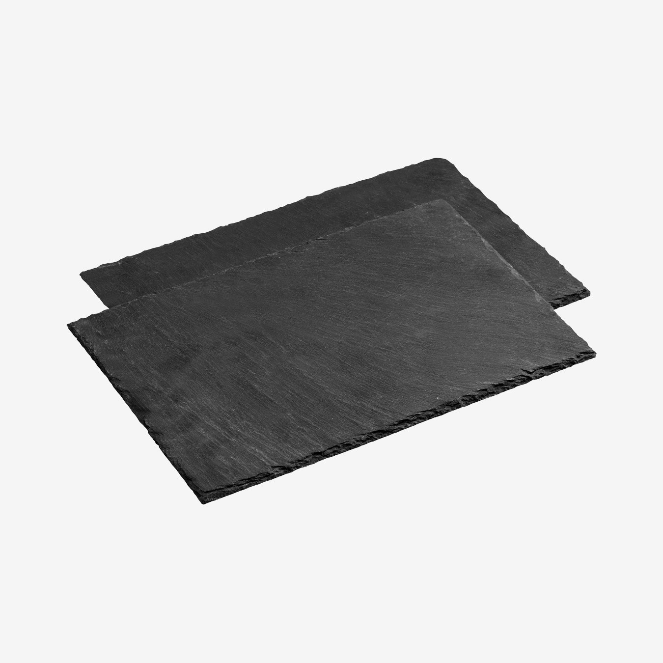 Rectangular Placemats - Grey - Slate - Set of 2 by Fifty Five South