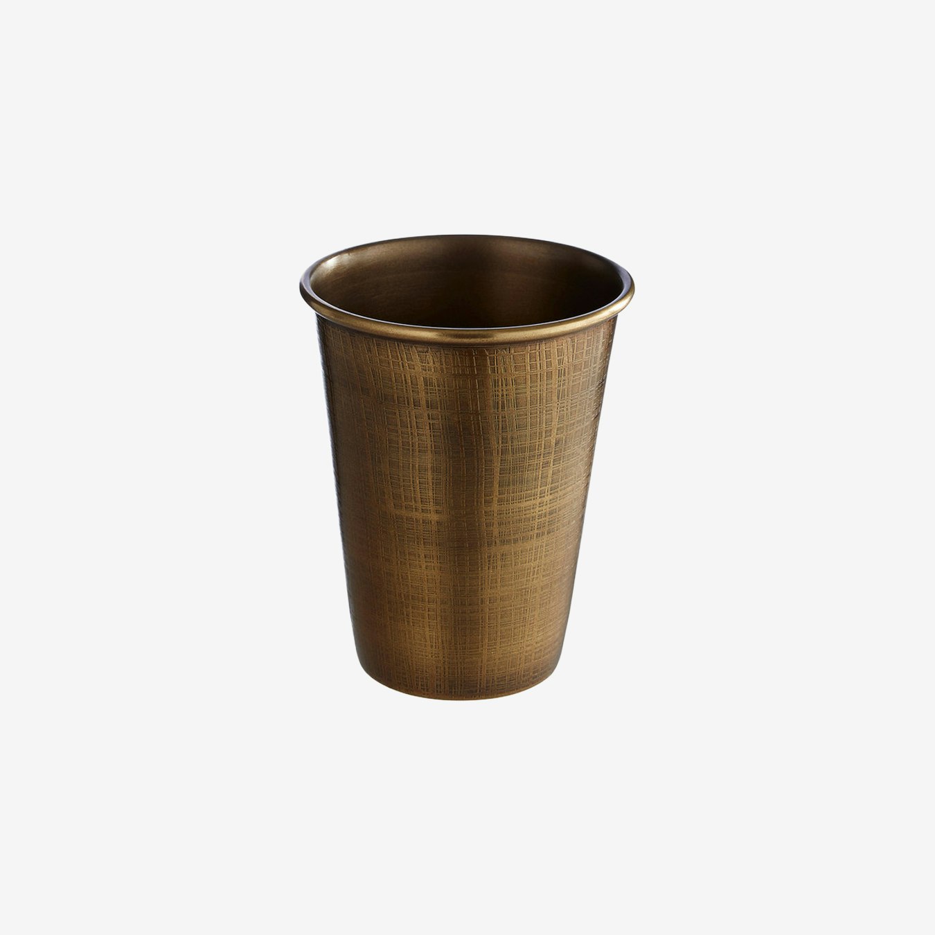 Madison Tumbler - Antique Brass - Stainless Steel by Fifty Five South
