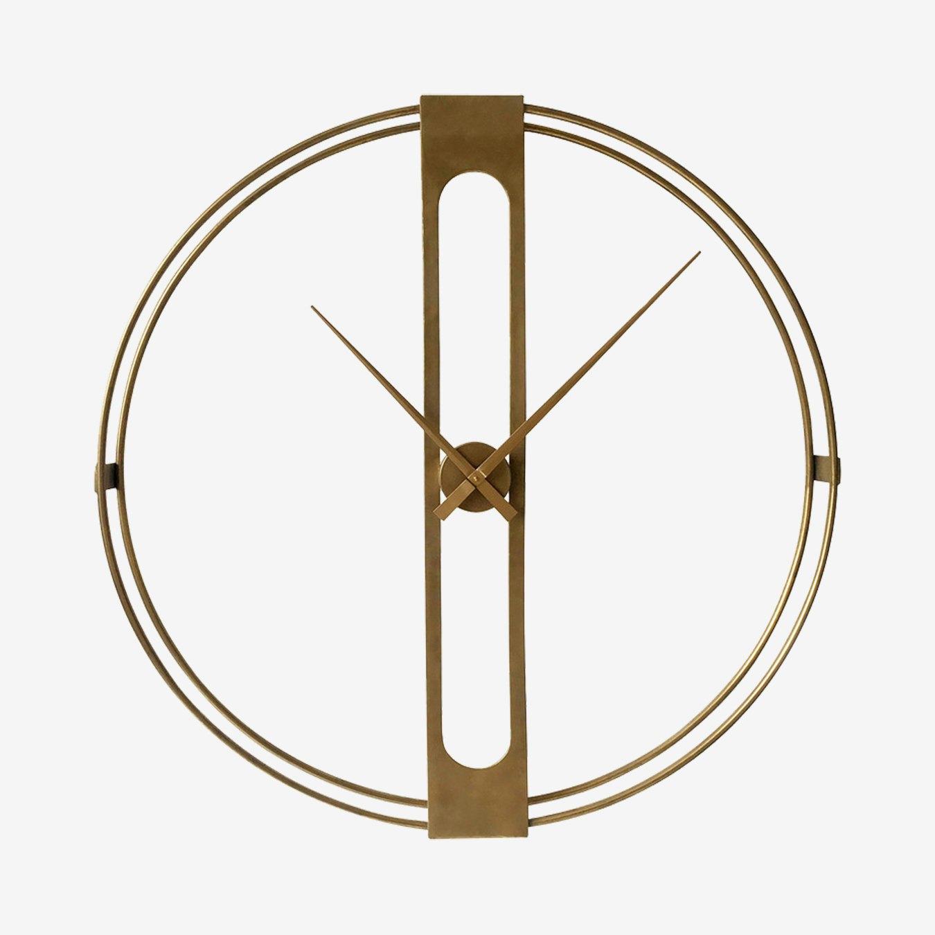Beauly Wall Clock - Gold - Iron by Fifty Five South