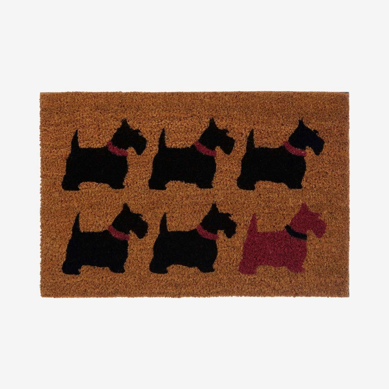 Scottie Dog Doormat by Fifty Five South