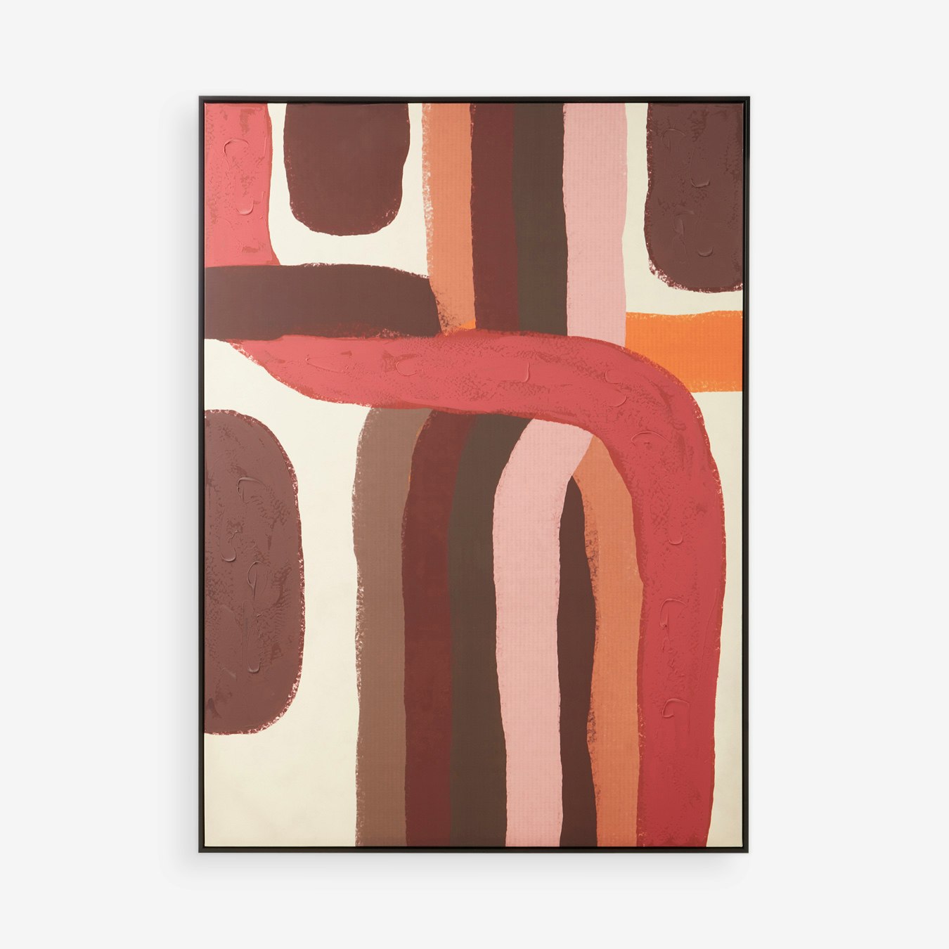 Astratto Oil Painting Brushstrokes Wall Art Canvas by Fifty Five South